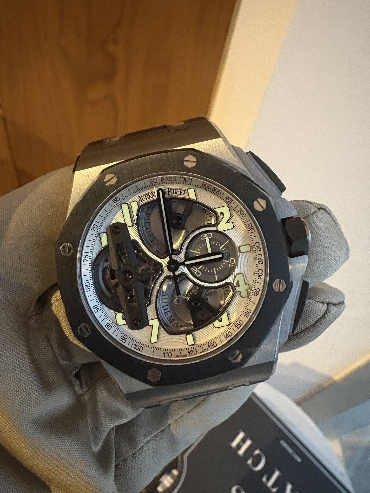 May be an image of wrist watch and text