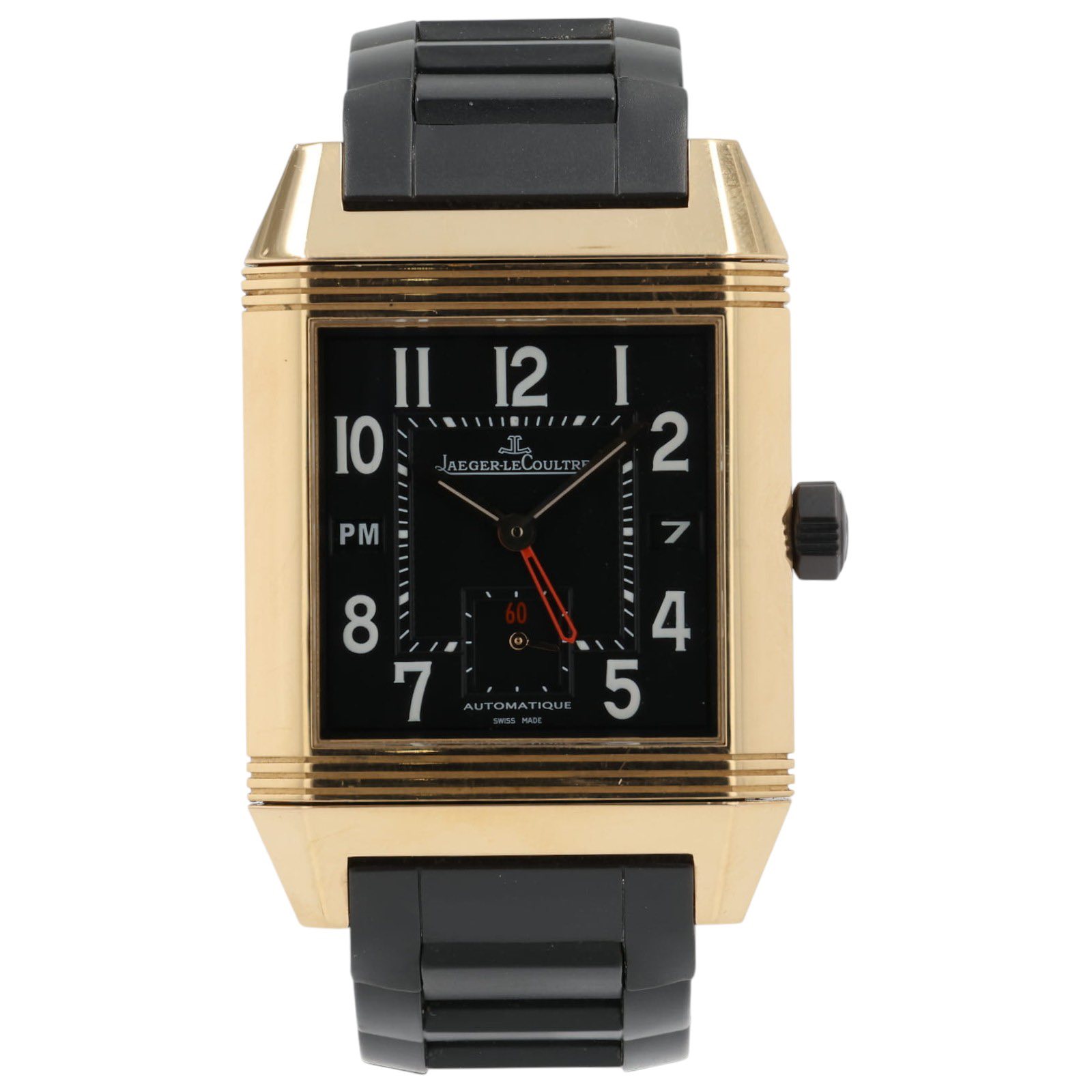May be an image of digital watch and text that says 'II II12I I 12 102 BINTIRILI I0 AEGER-LECOULTE 2 PM 7 8 7 :4 4 5'