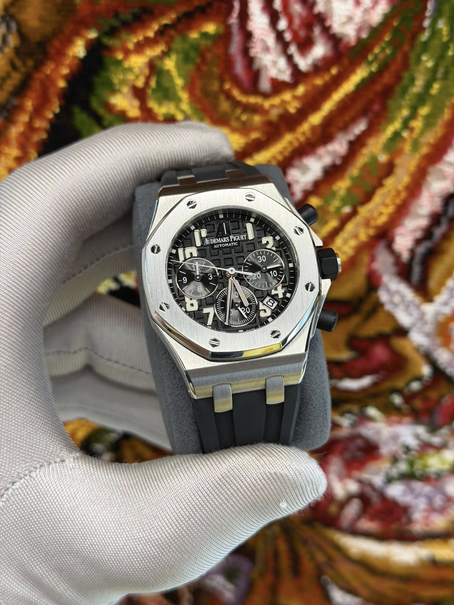May be an image of wrist watch and text