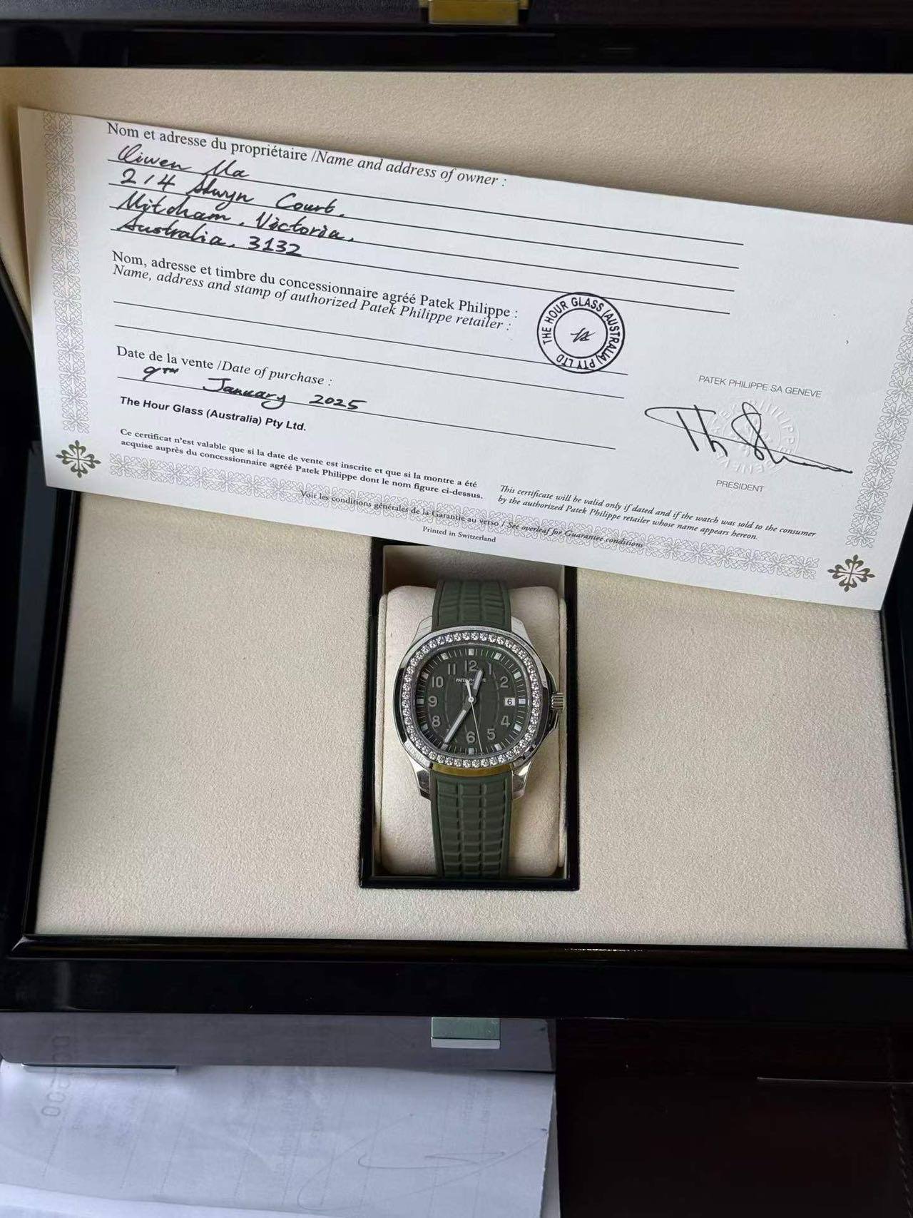 May be an image of wrist watch and text