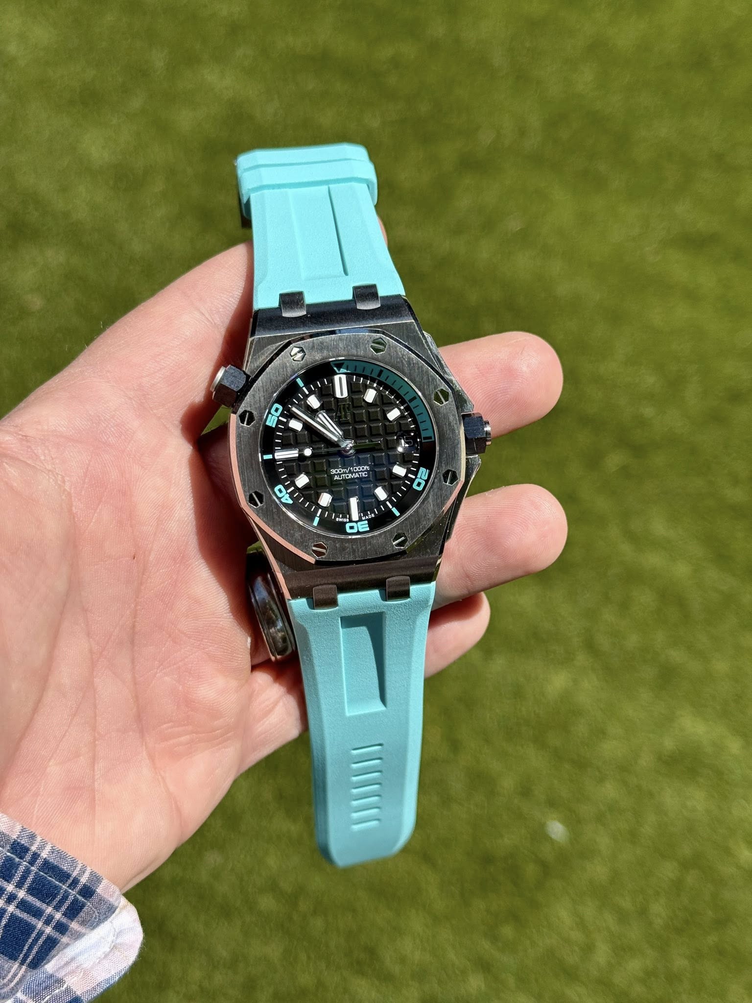 May be an image of digital watch and text
