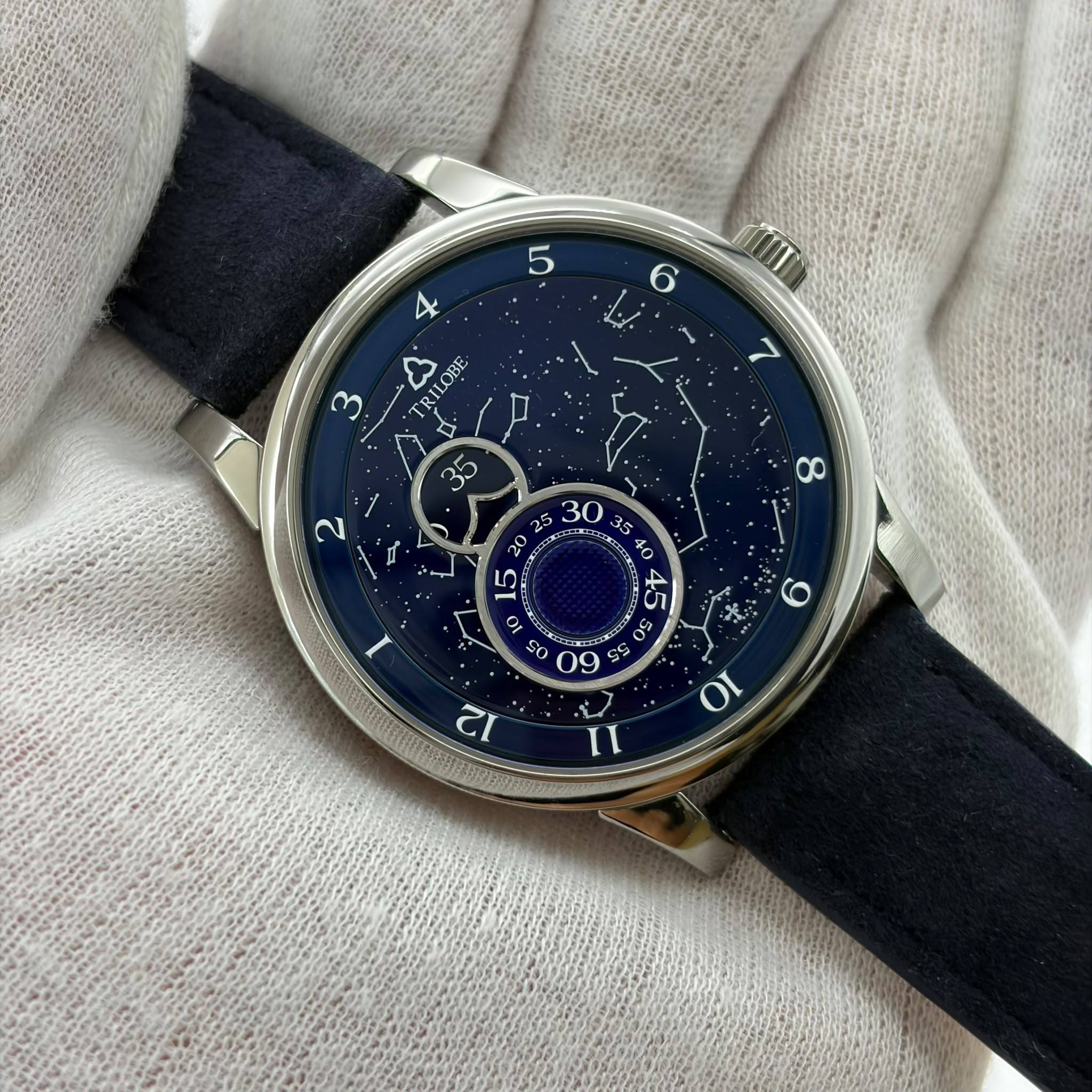 May be an image of wrist watch and text that says '5 + 3 RILOBE OBE M 口、 35 7 ባ 80 تسه あり 45 o o1 50 so 09 1 6 0 II'