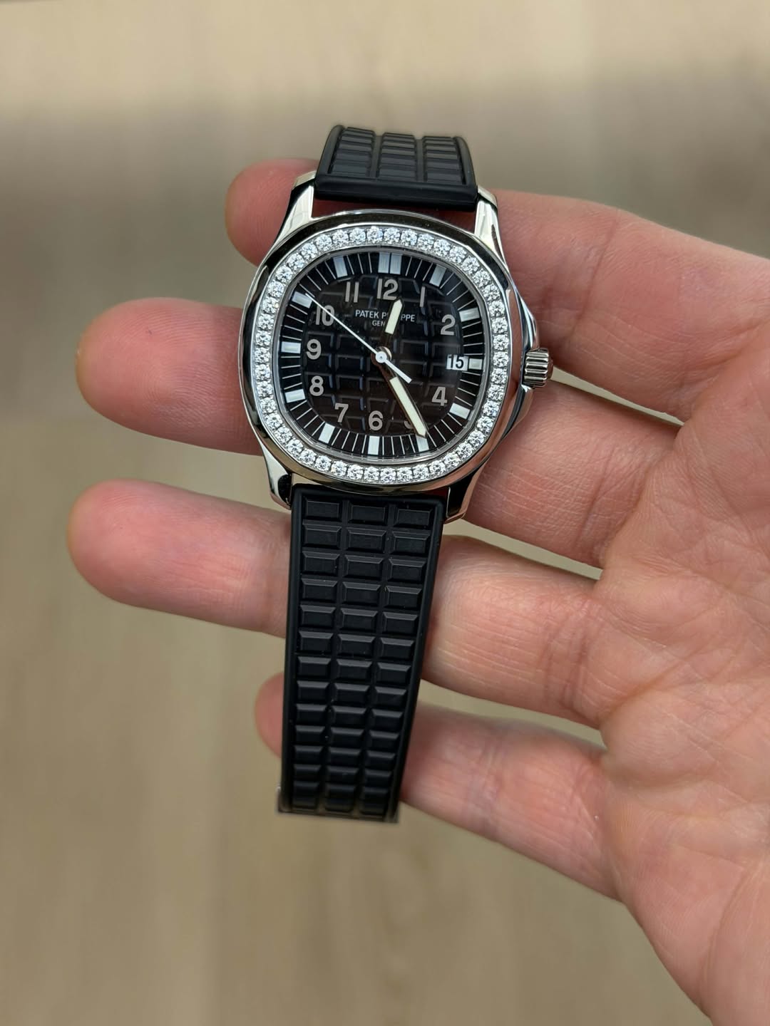 May be an image of digital watch and text