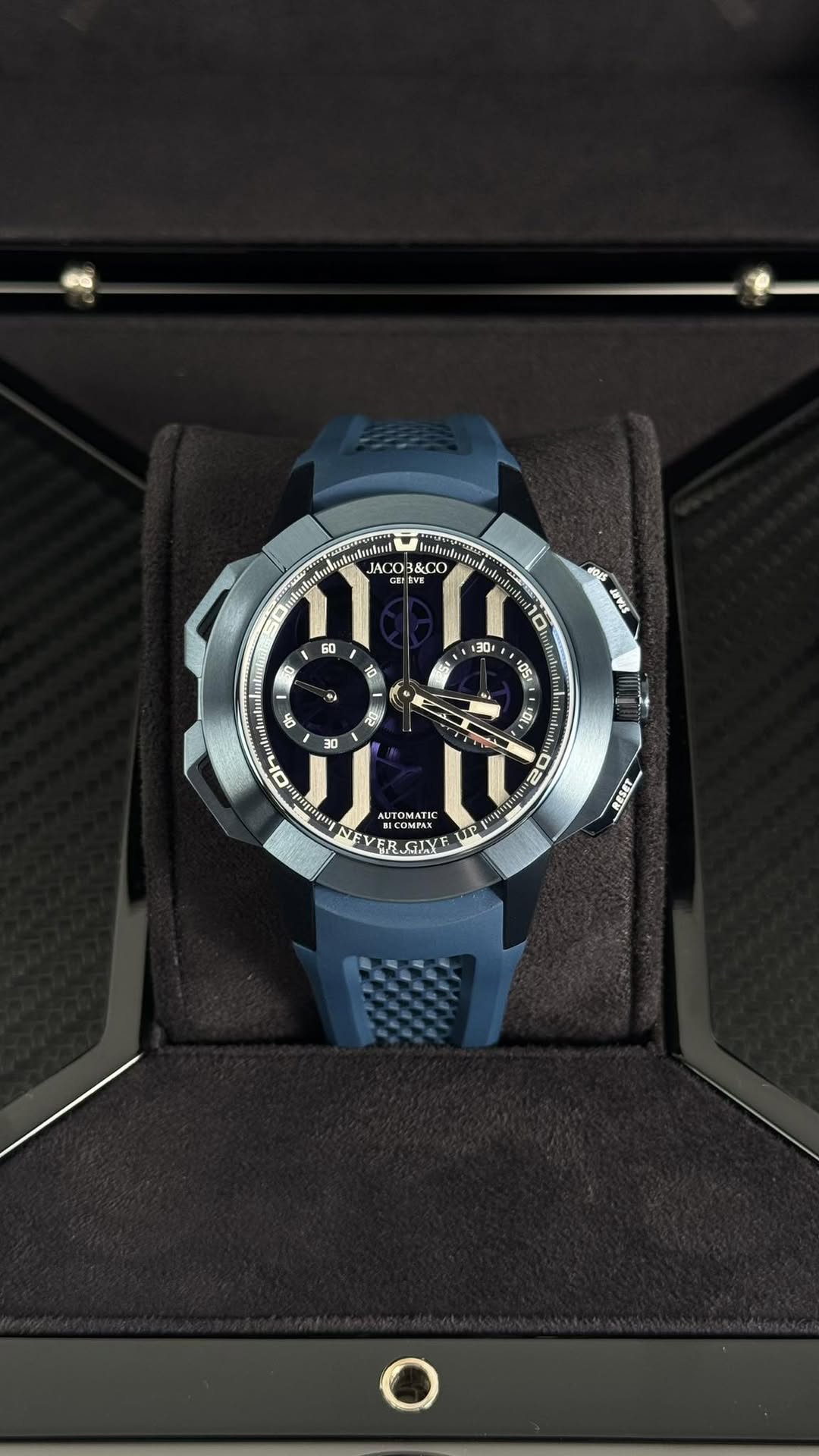 May be an image of wrist watch and text