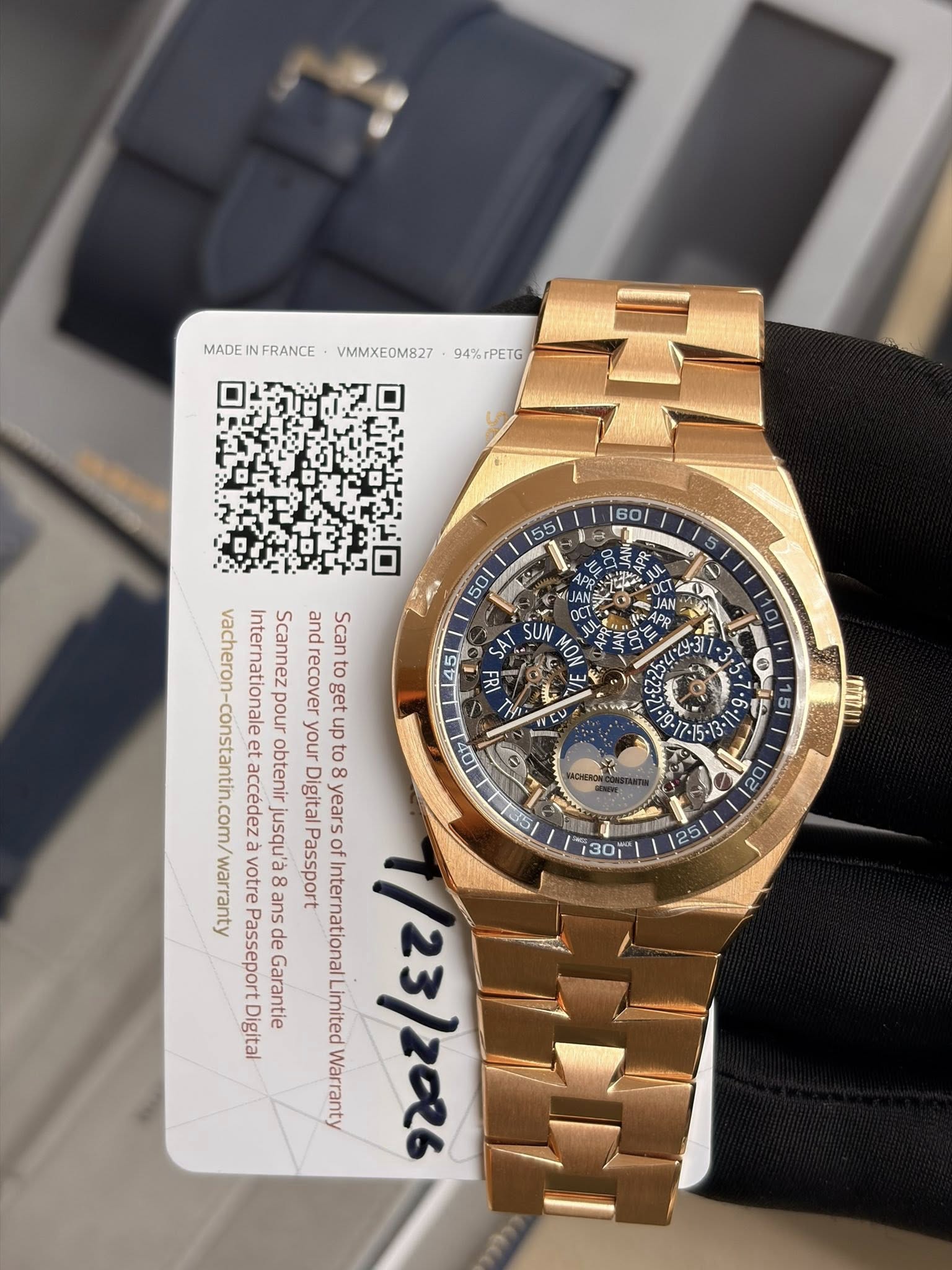 Vacheron Constantin Overseas Perpetual Calendar Ultra-Thin Skeleton 4300V/120R-B642