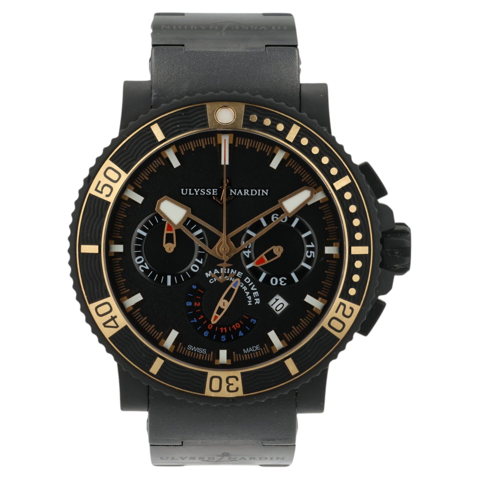 May be an image of digital watch and text that says '50 ULYSSE NARDIN 6 20 15 ی 1 ٥ ARINE C σε GRAP GRAS DIVER က'