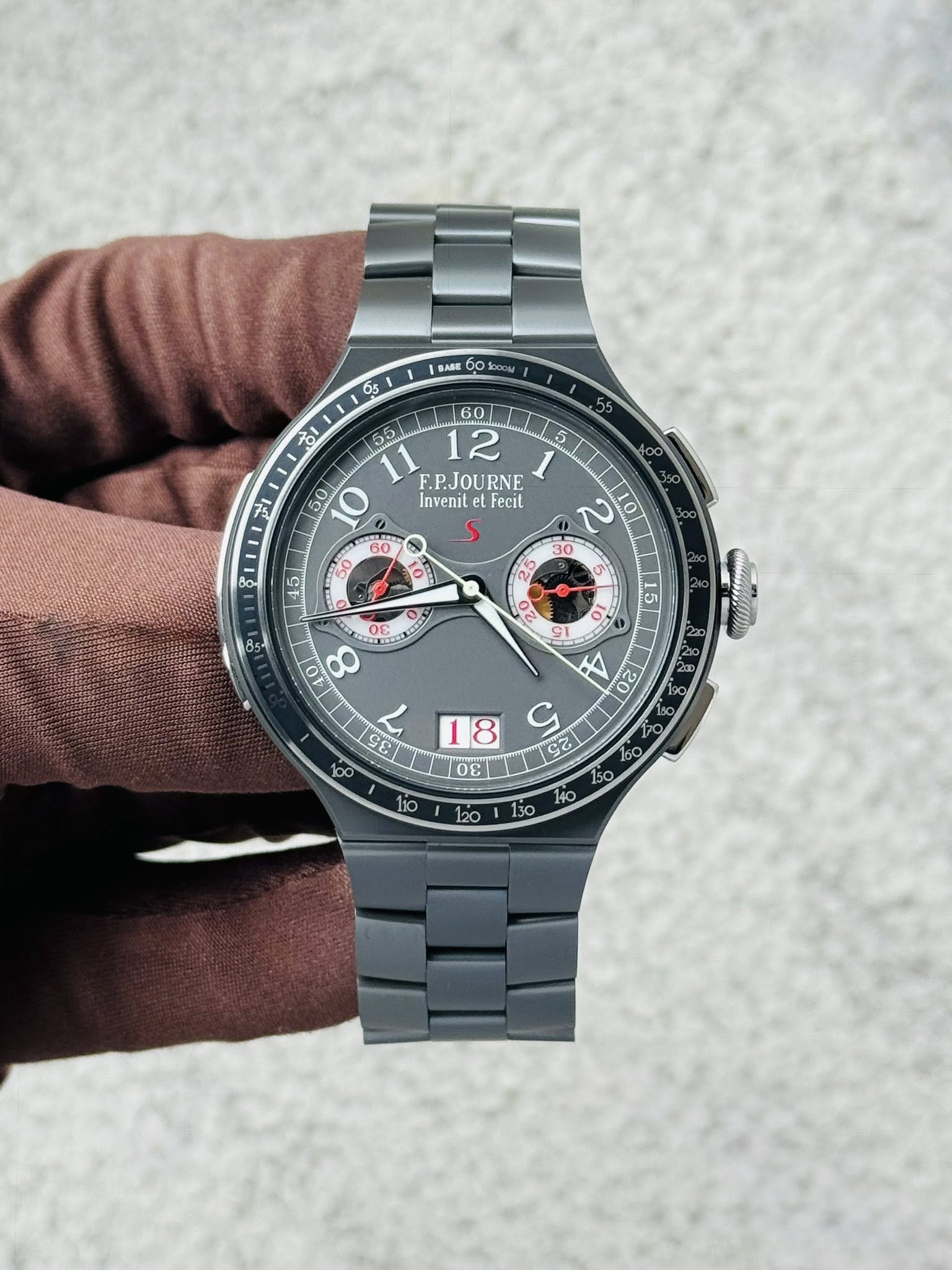 May be an image of digital watch and text