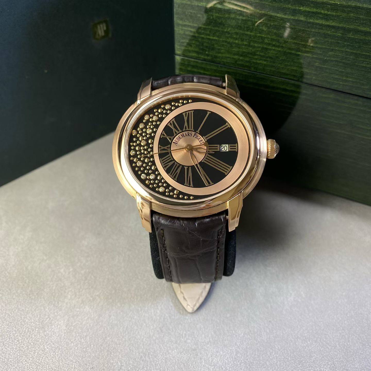 May be an image of wrist watch and text