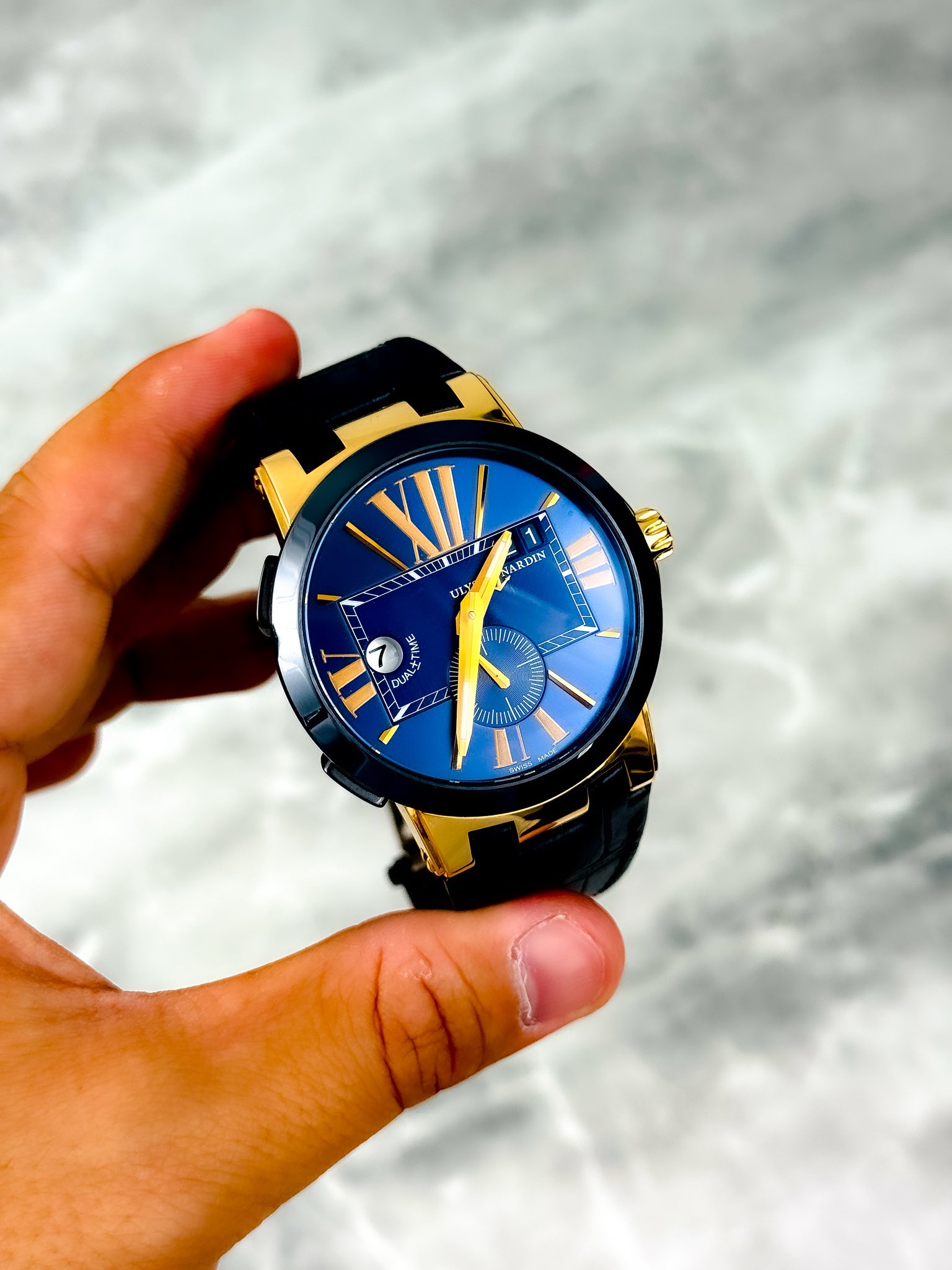 May be an image of digital watch and text