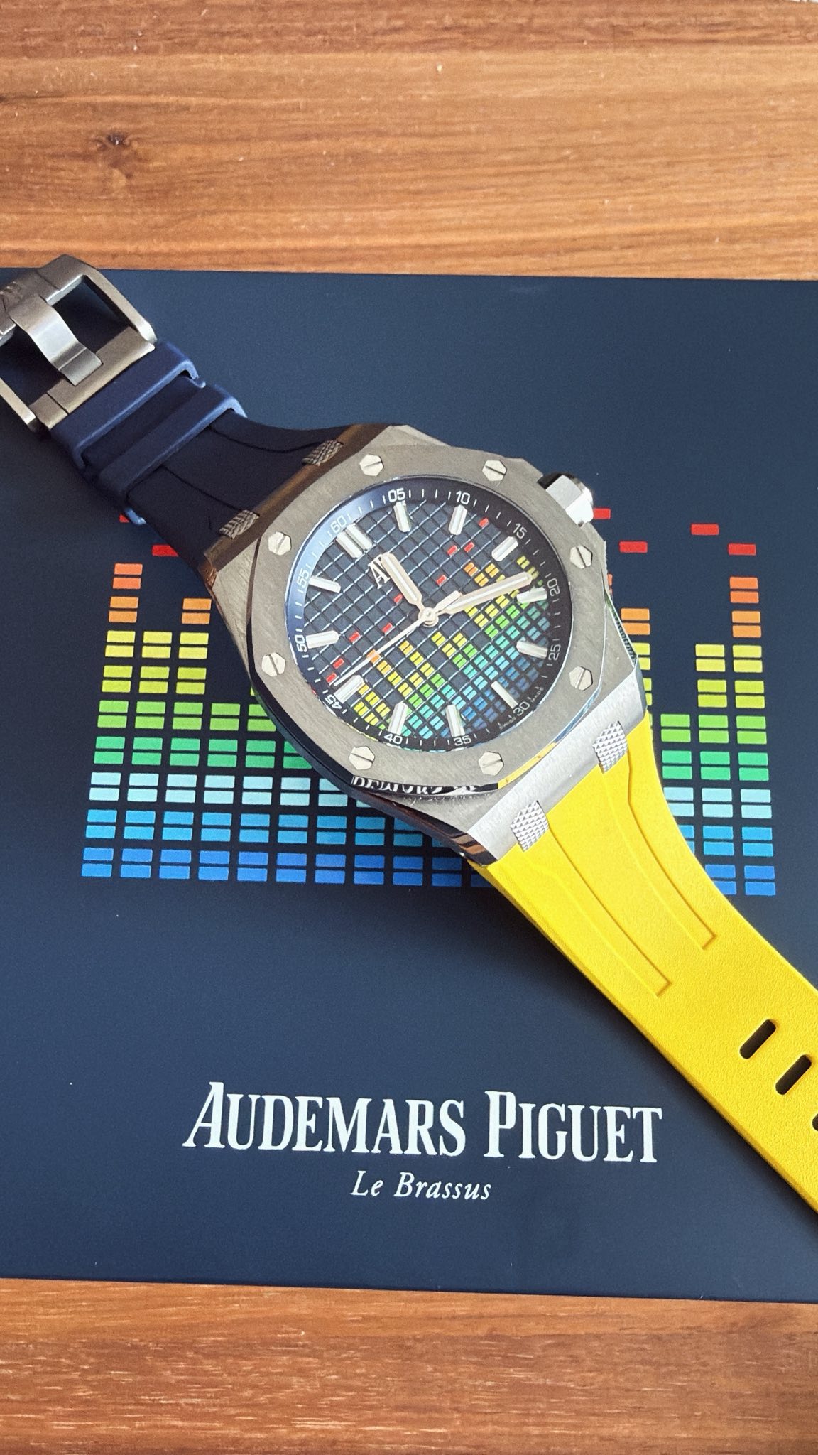 May be an image of digital watch and text
