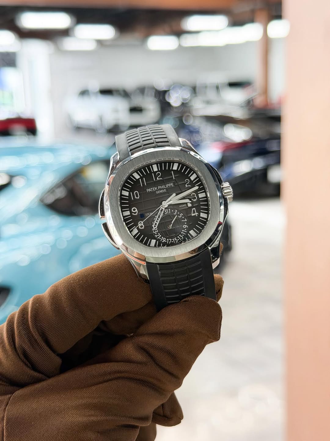 May be an image of wrist watch and text
