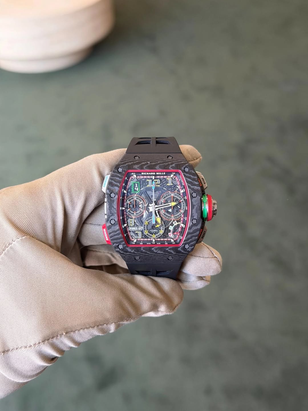 May be an image of digital watch, strap, timer and text