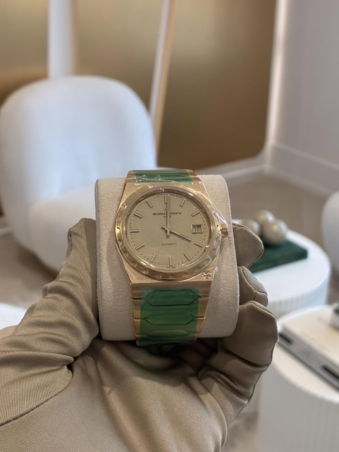 May be an image of wrist watch and text