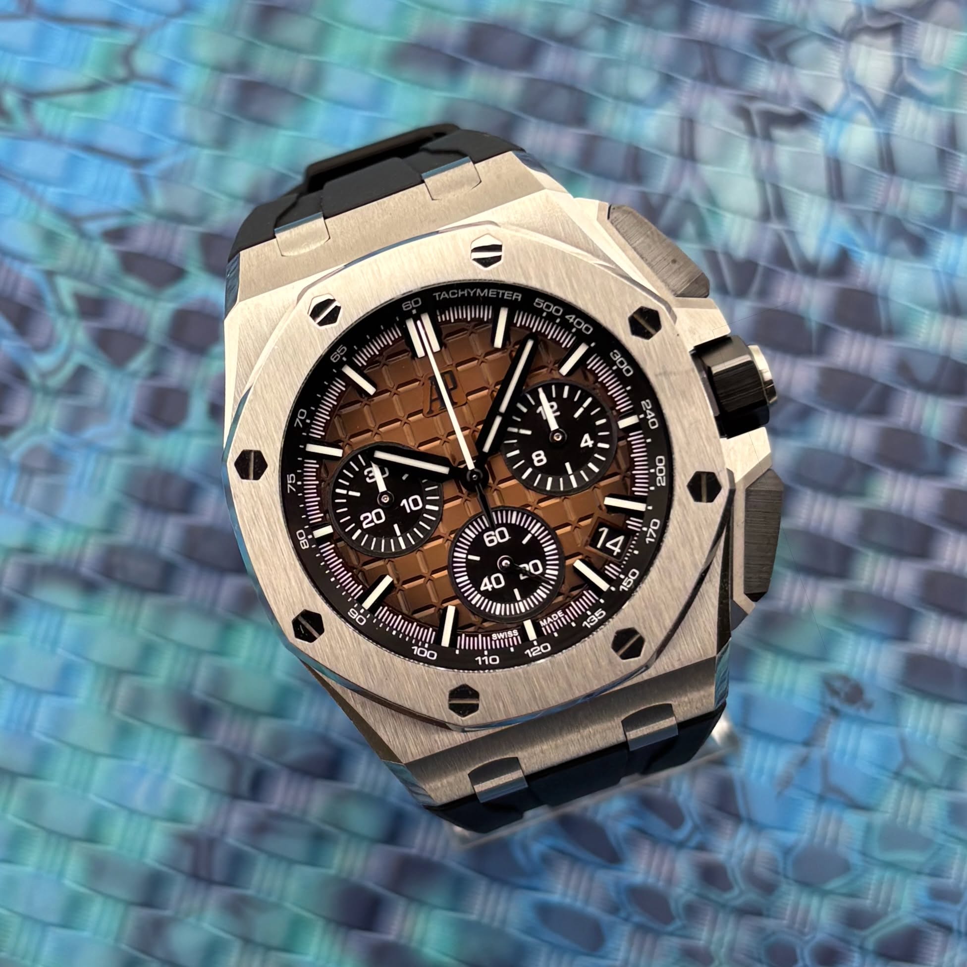 May be an image of wrist watch and text