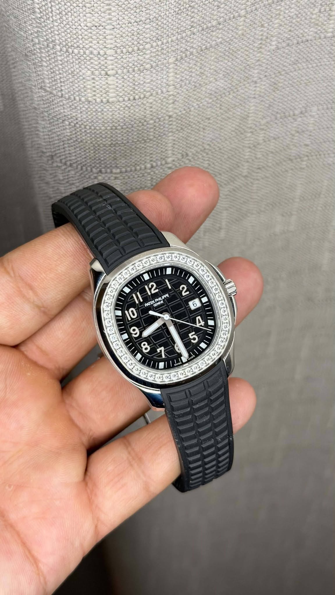 May be an image of digital watch and text