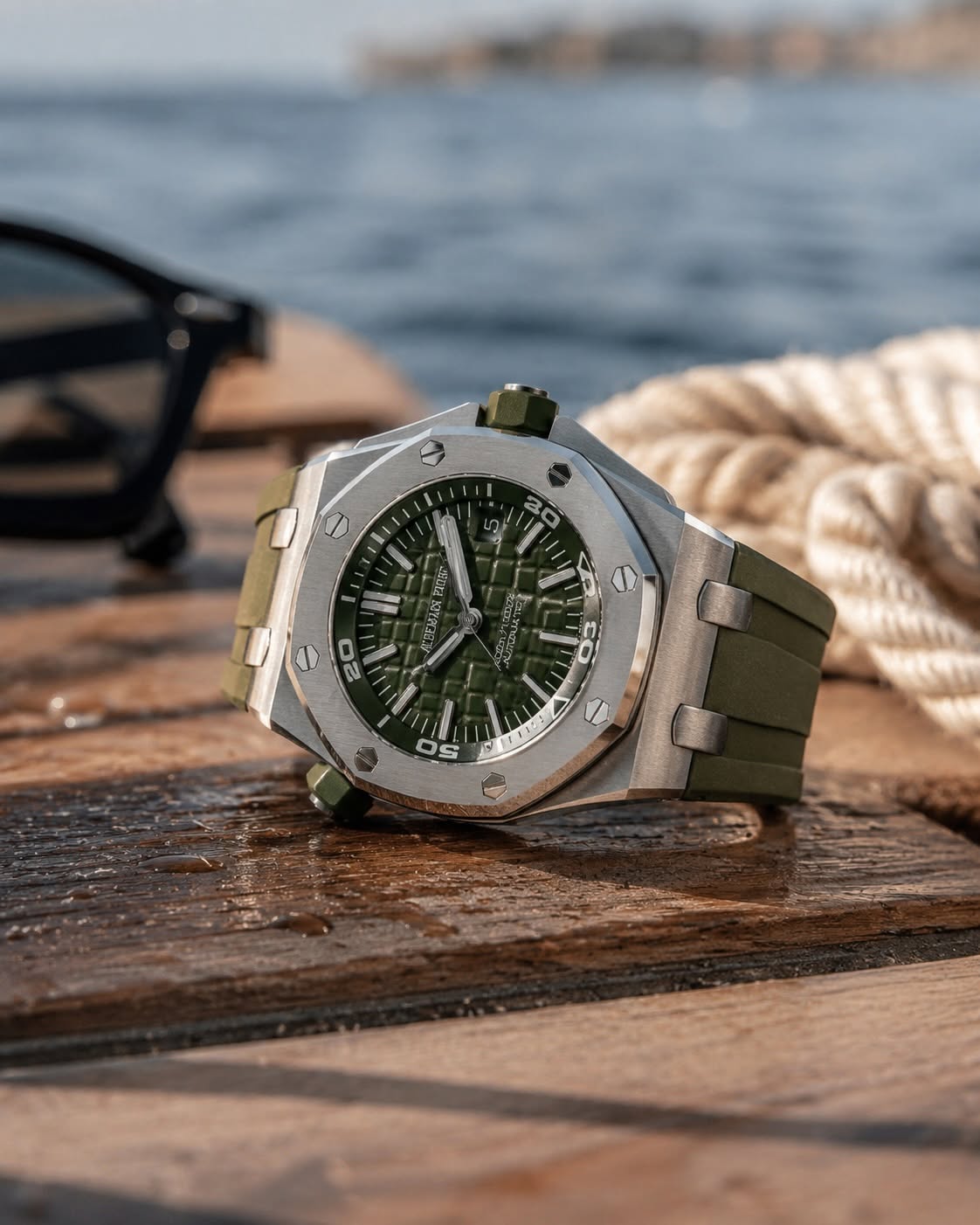 May be an image of wrist watch and text