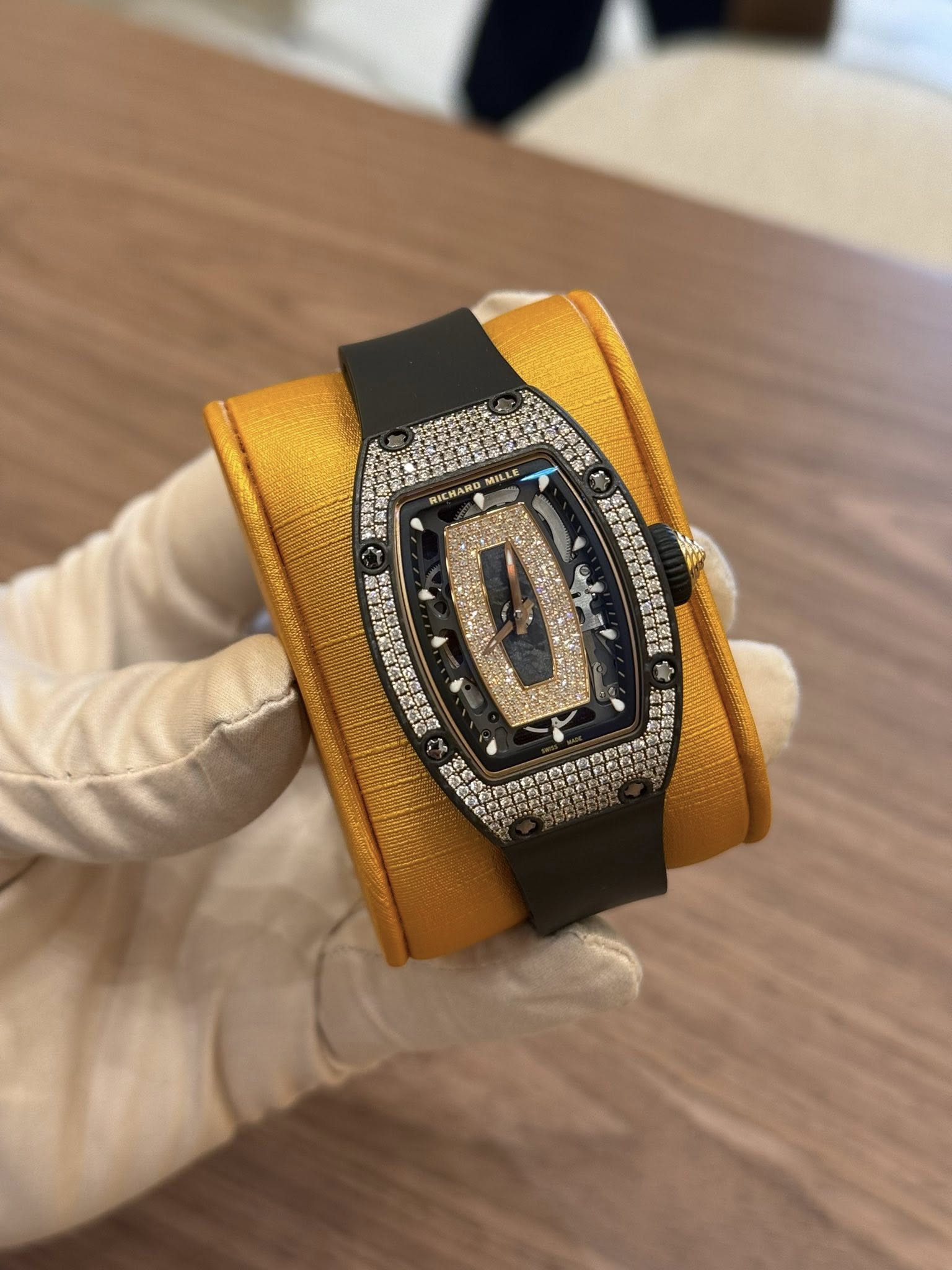 May be an image of wrist watch