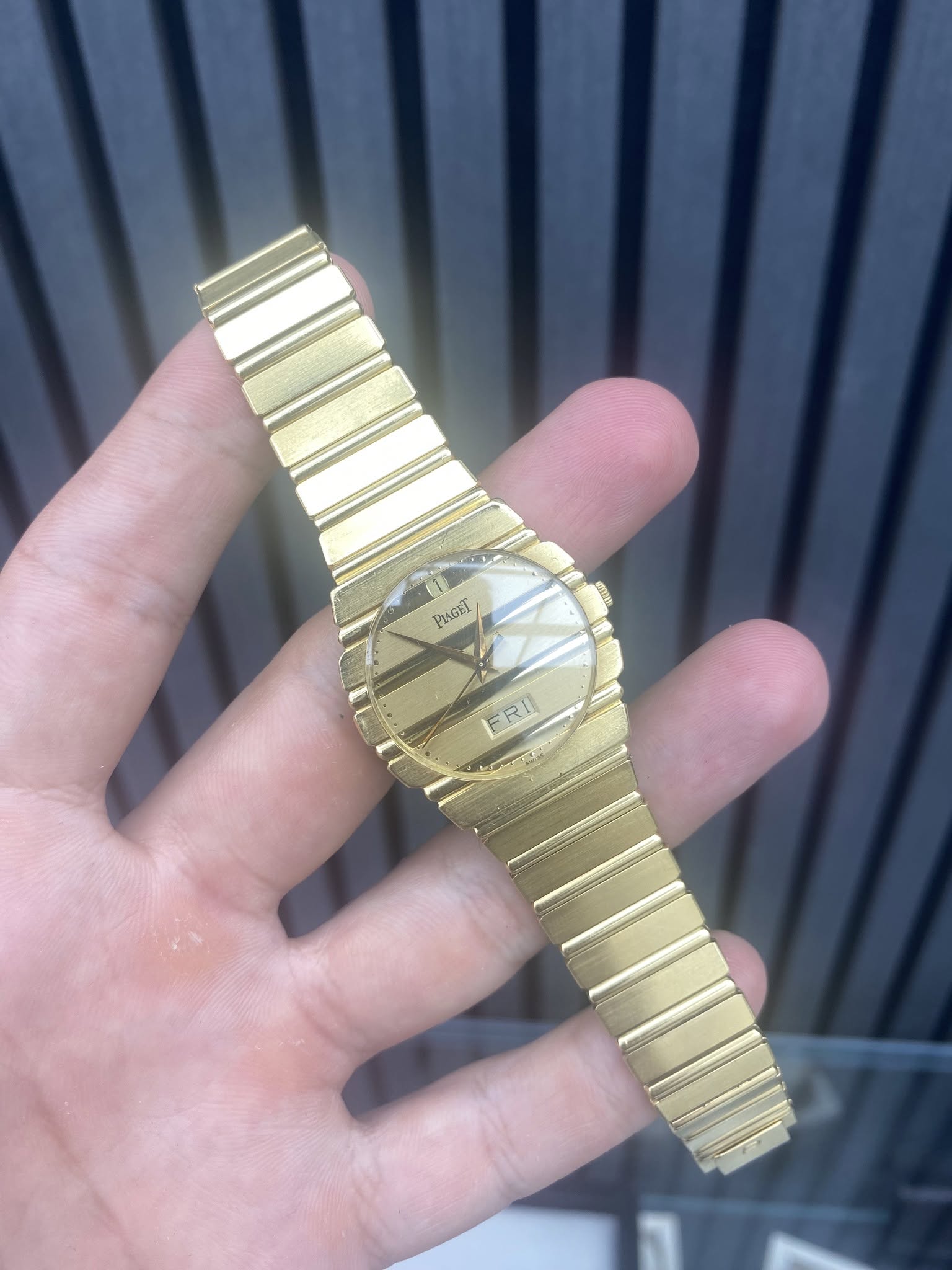 May be an image of wrist watch