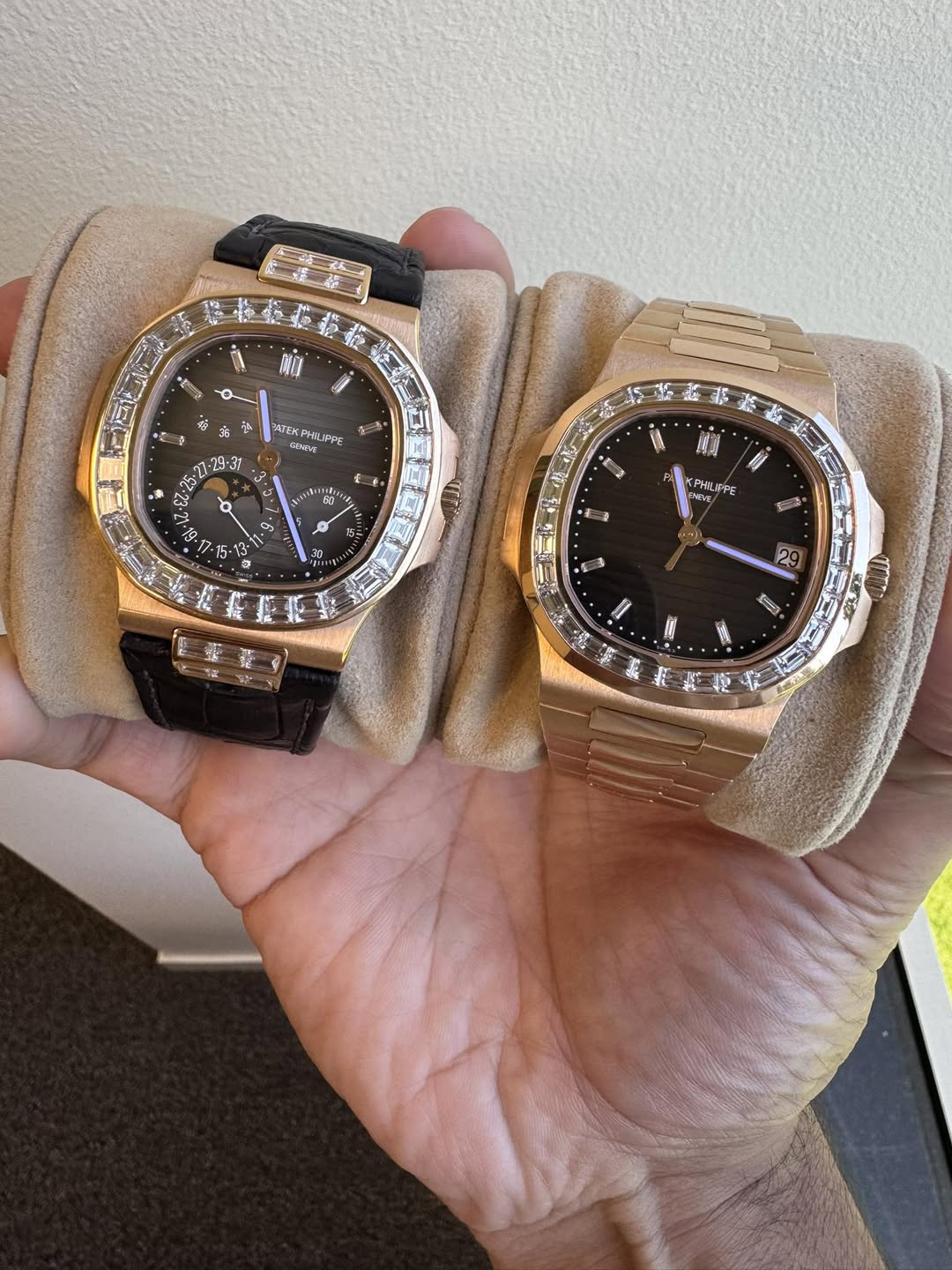 May be an image of wrist watch and text