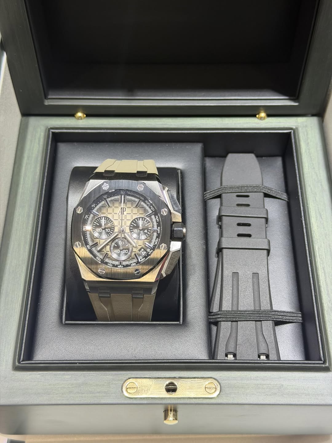 May be an image of wrist watch and text
