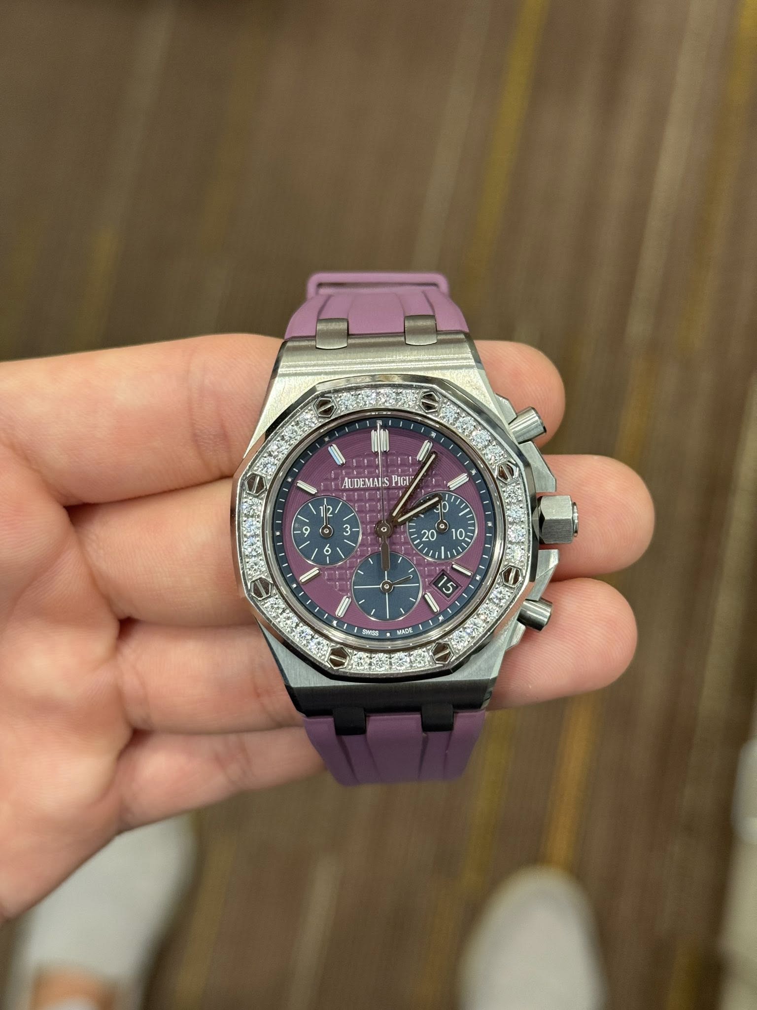 May be an image of digital watch and text