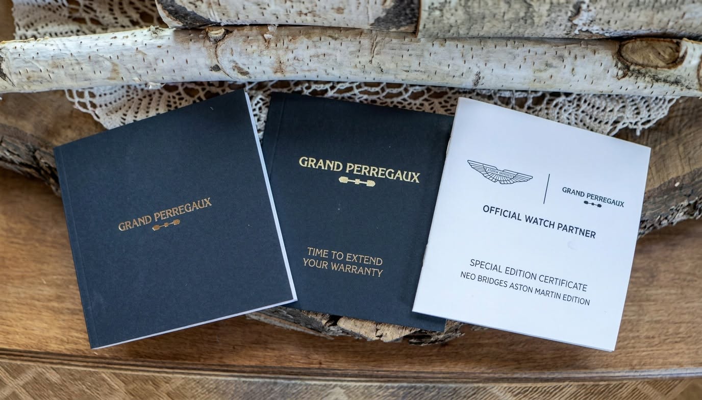 May be an image of book and text that says 'T GRAND ANDPERREGAUX + PERREGAUX GRAND AND PERREGAUX GRANDPERREGAUX GRANPEREQAUX サール GRAND PERREGAUX OFFICIAL OFFICIAL WATCH PARTNER…