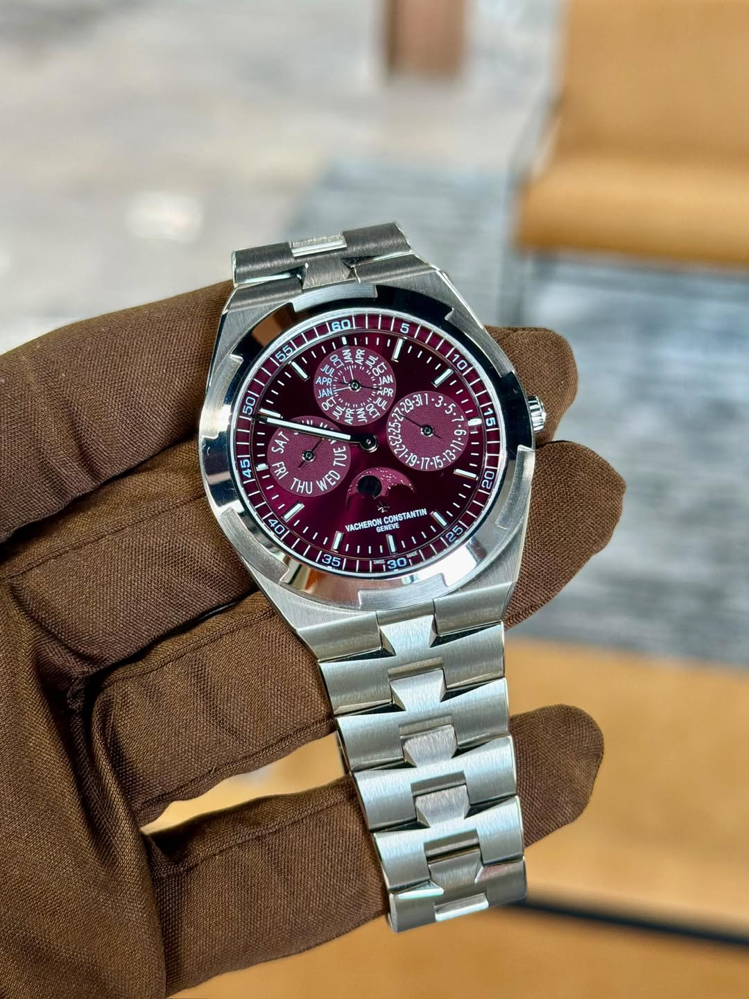 May be an image of wrist watch and text