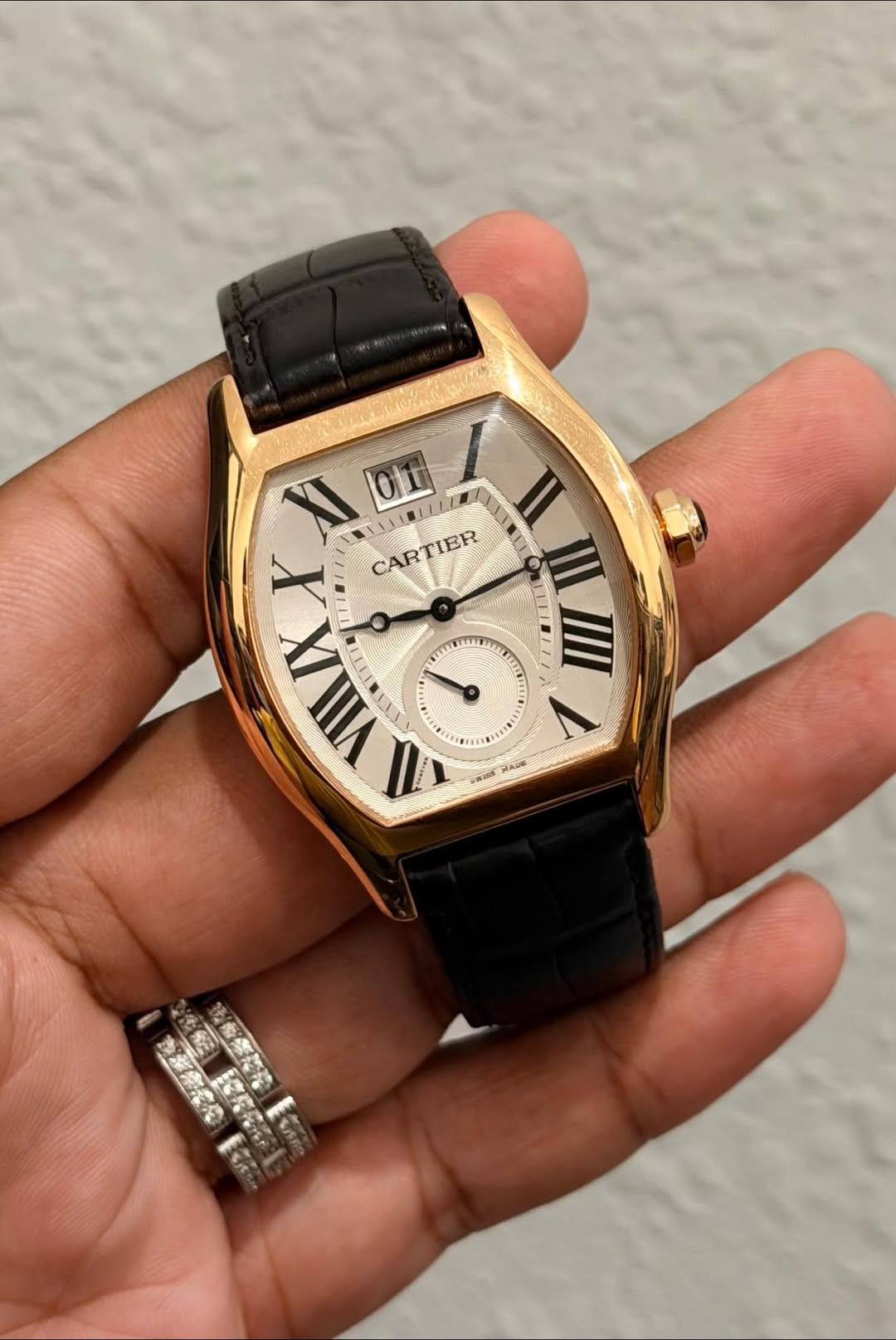 May be an image of digital watch and text