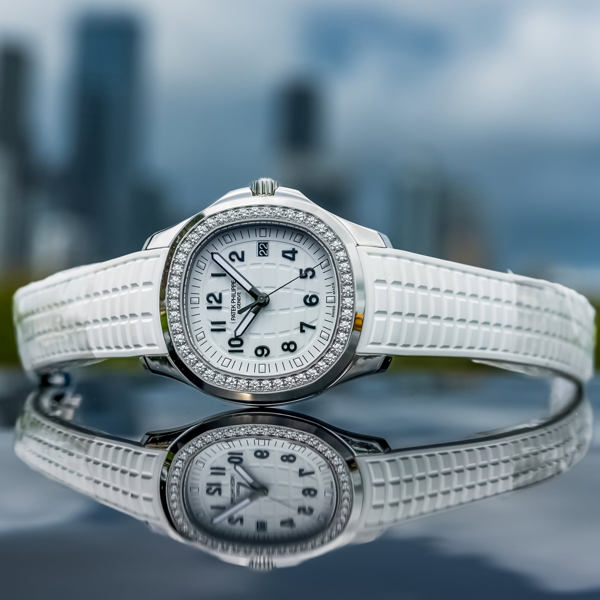 May be an image of wrist watch