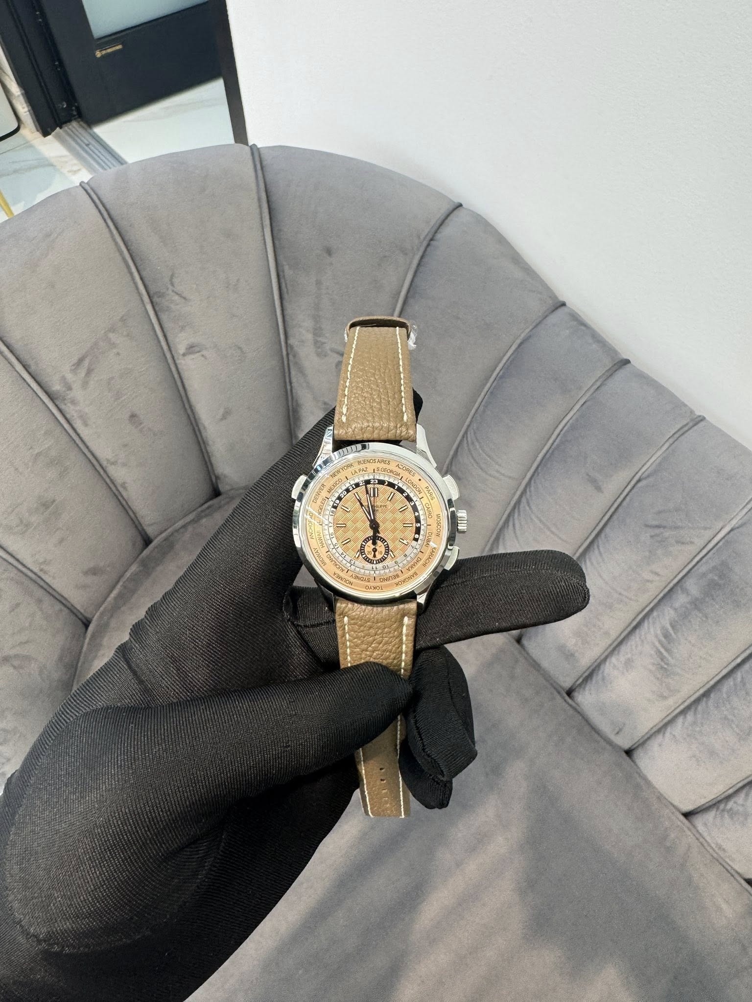 May be an image of wrist watch and text