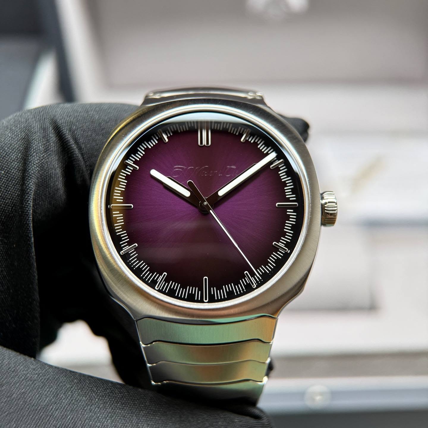 May be an image of digital watch and text