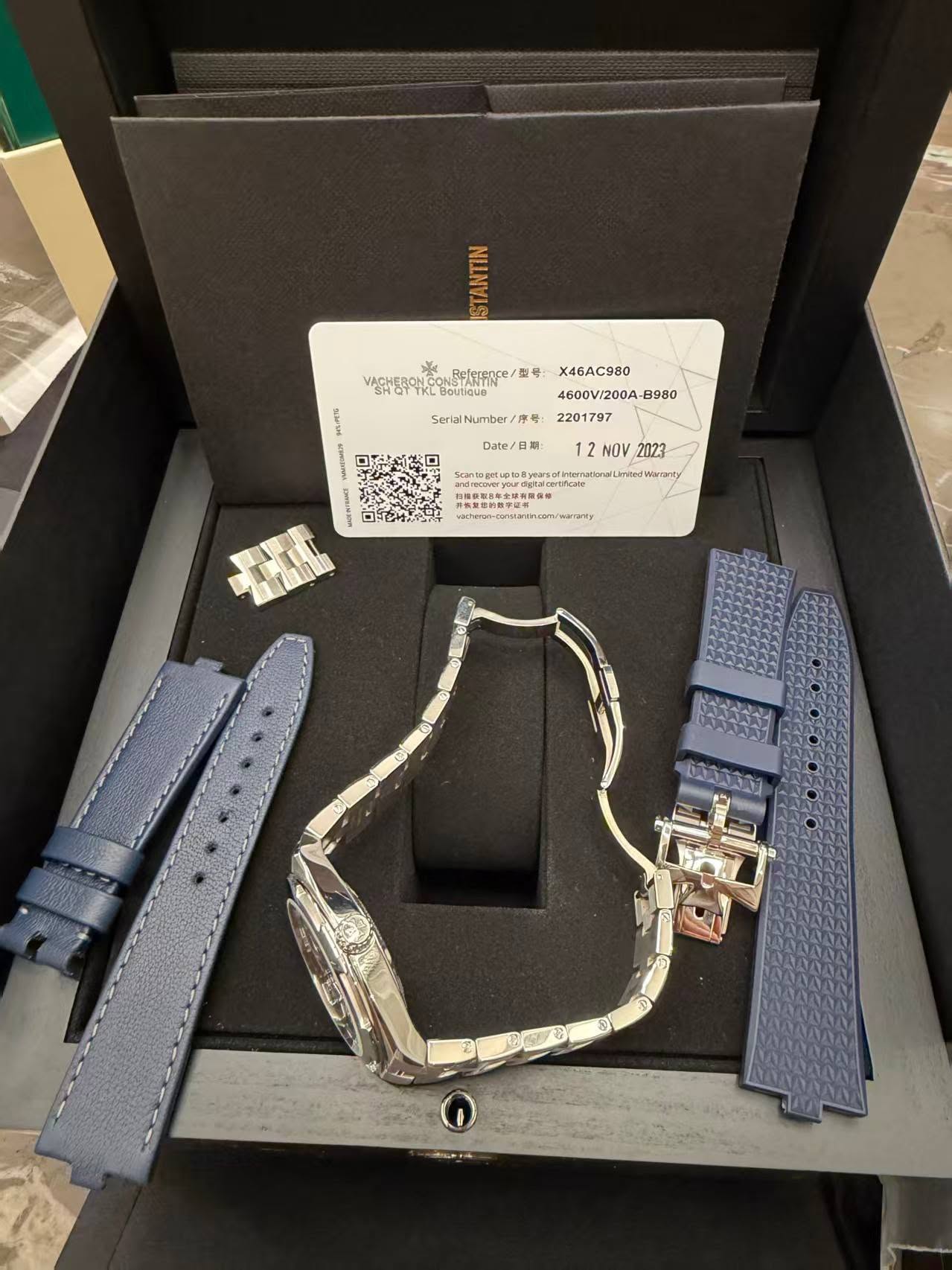 May be an image of wrist watch, cufflinks and text