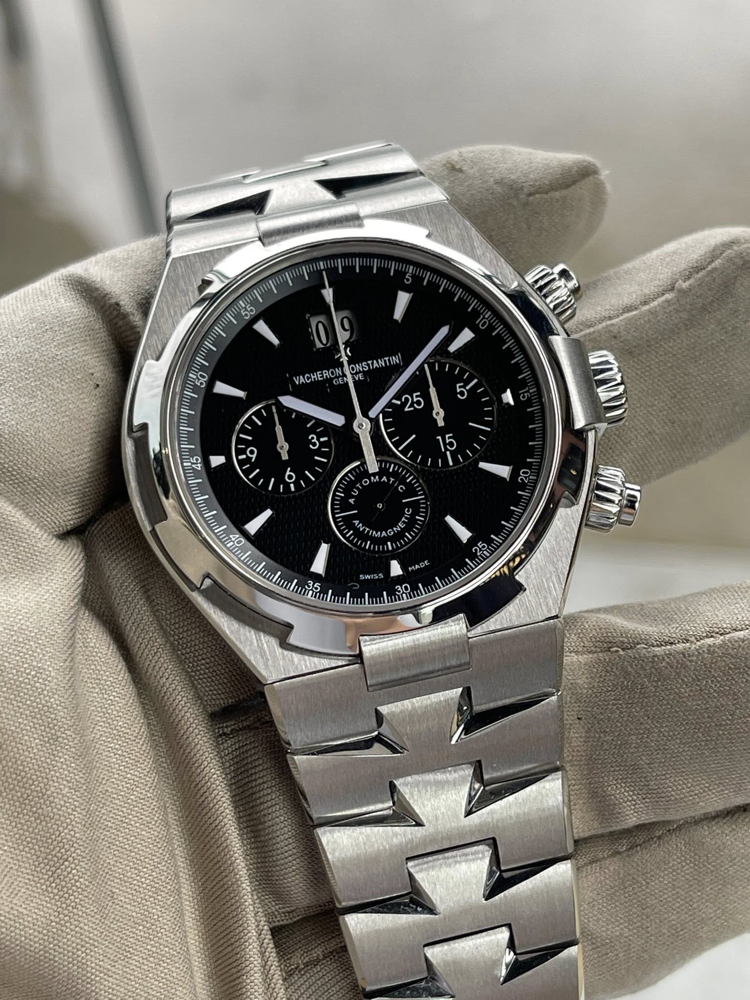 May be an image of wrist watch and text