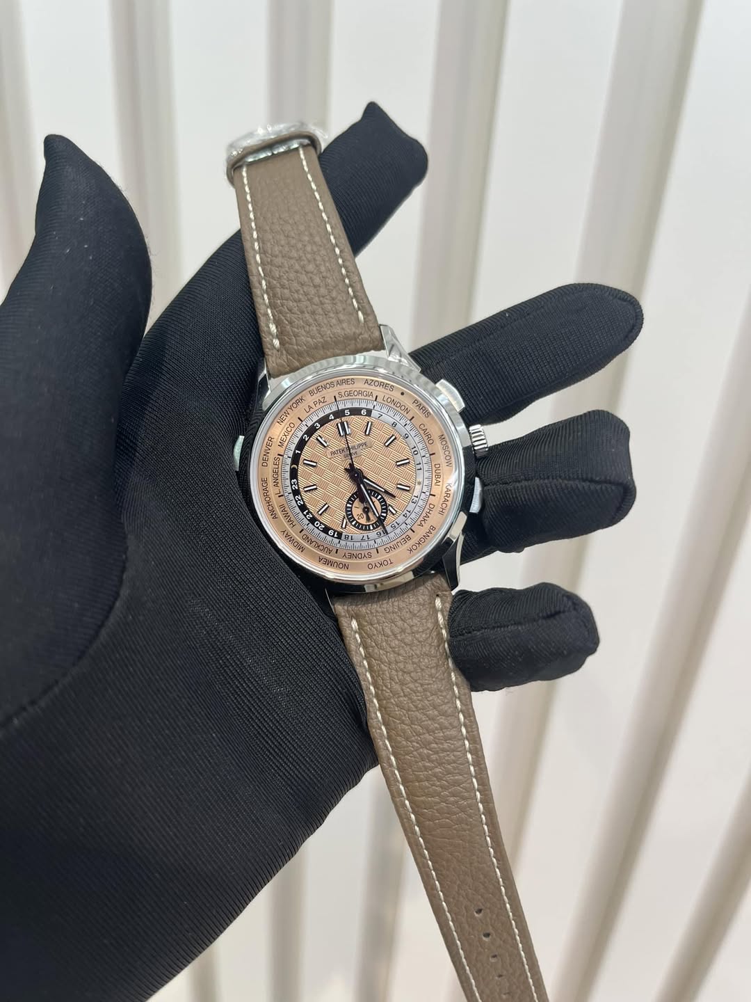 May be an image of wrist watch and text