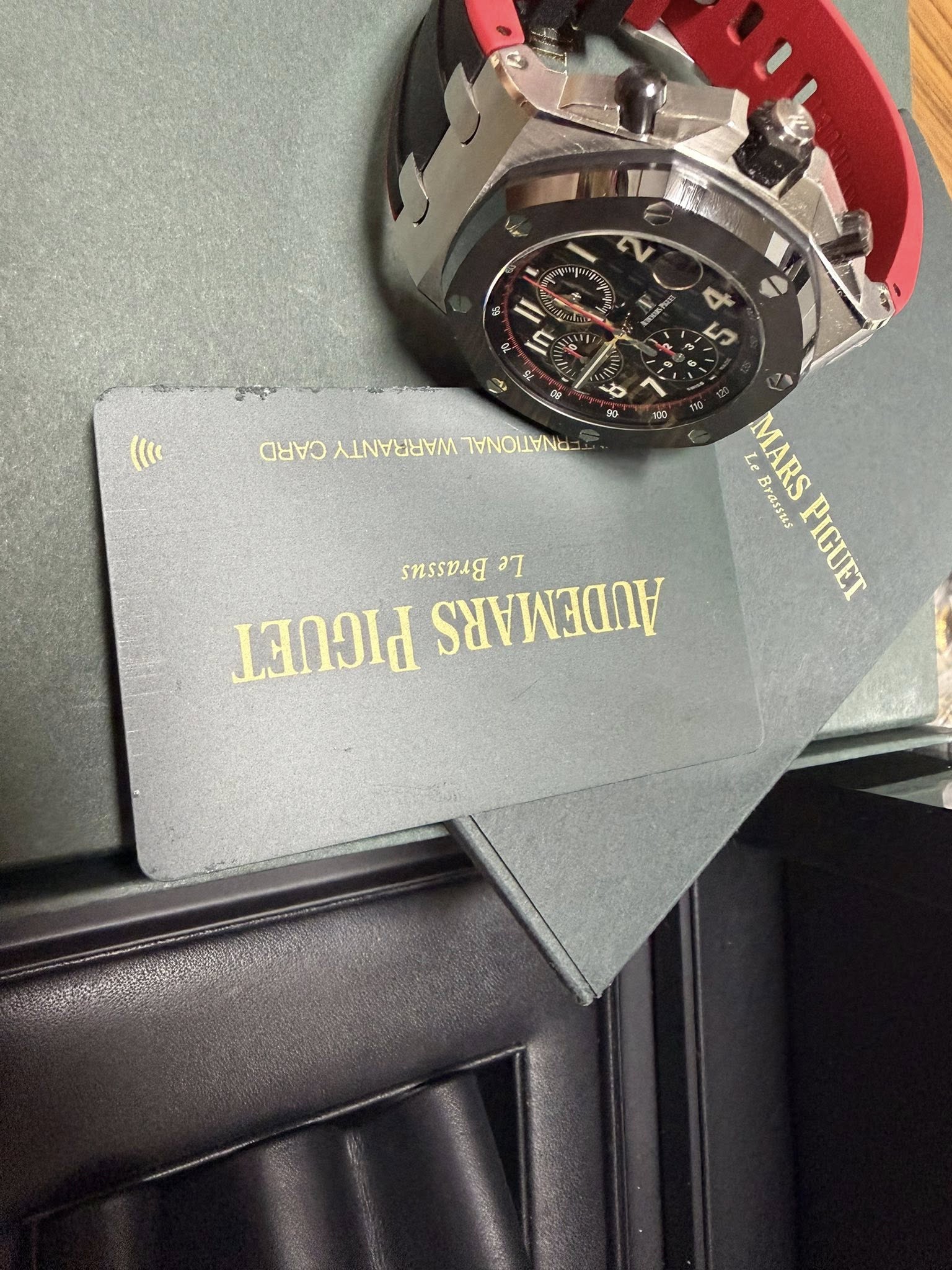 May be an image of wrist watch and text