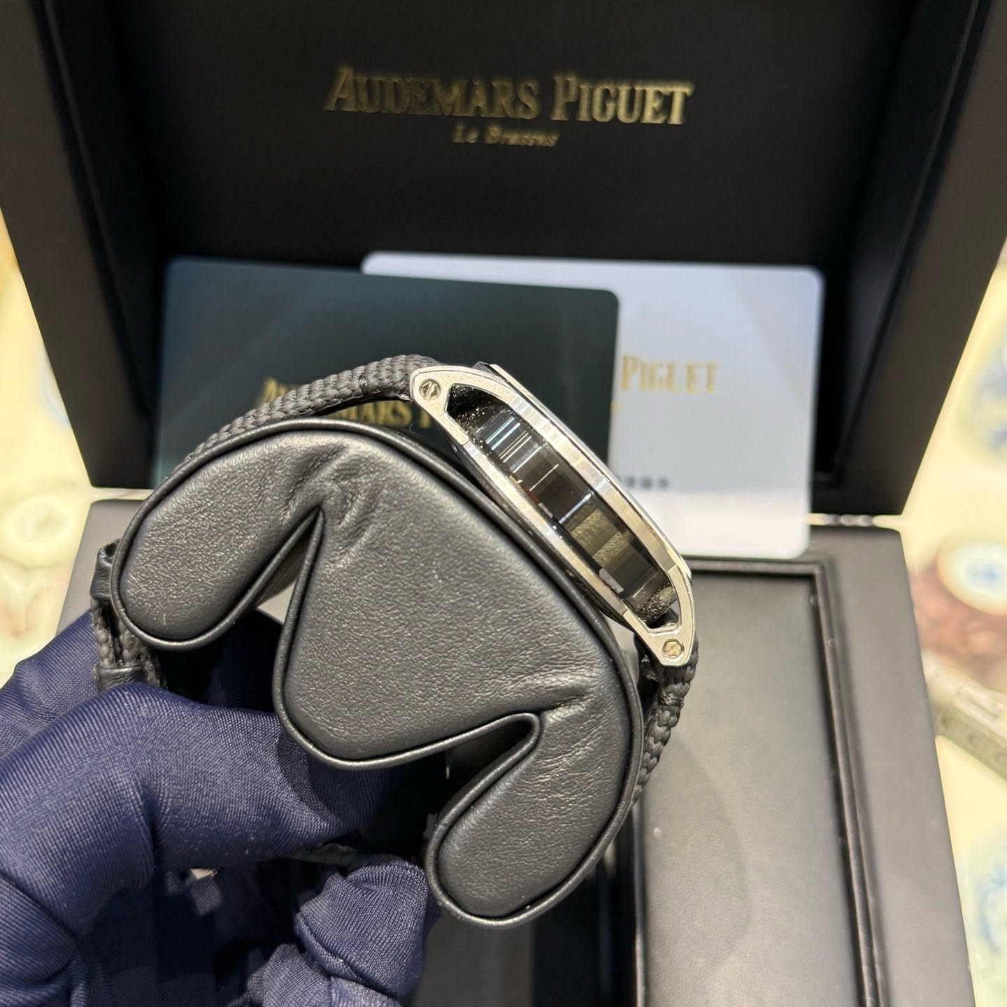 May be an image of wrist watch and text