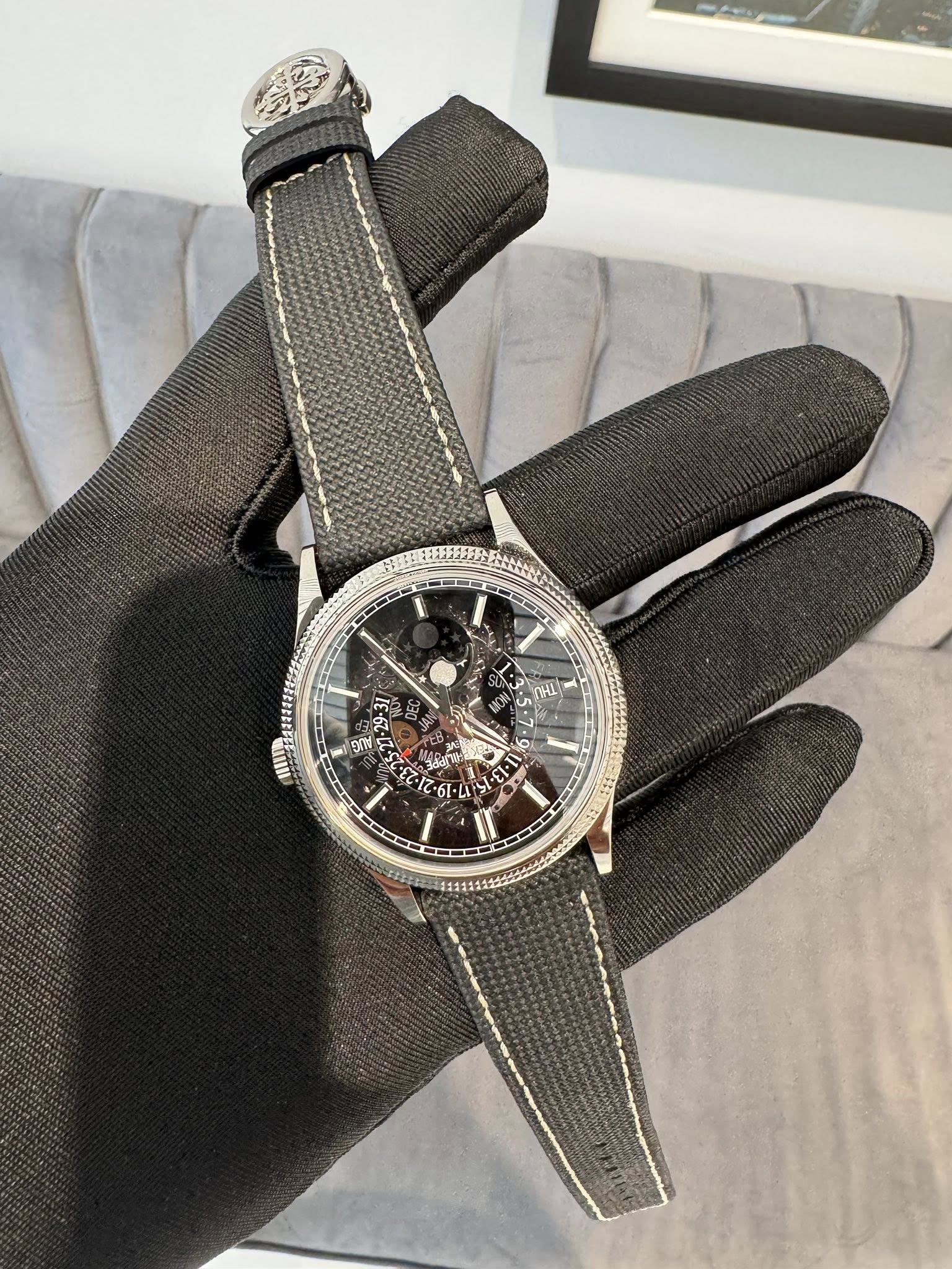 May be an image of wrist watch