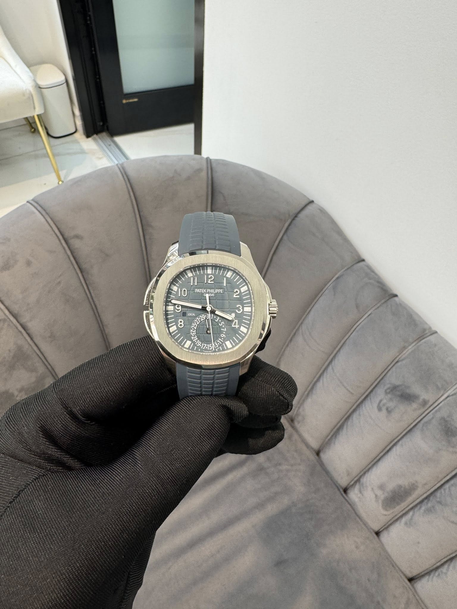 May be an image of wrist watch and text
