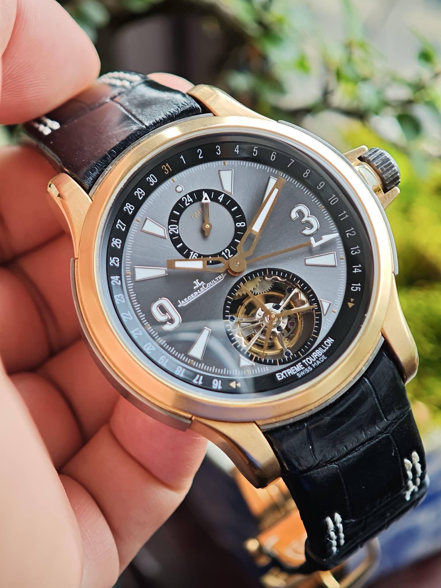 May be an image of wrist watch and text that says 'W 4 24 4 M I ထ 3 4 5 6 Tpapapo3pи meajUR 8 9 က၂ น 15 16 2 مه OULTRE AZOER ^ o 20 B 8L 11 91 L 1 EXTREME TOURBILLON MADE…