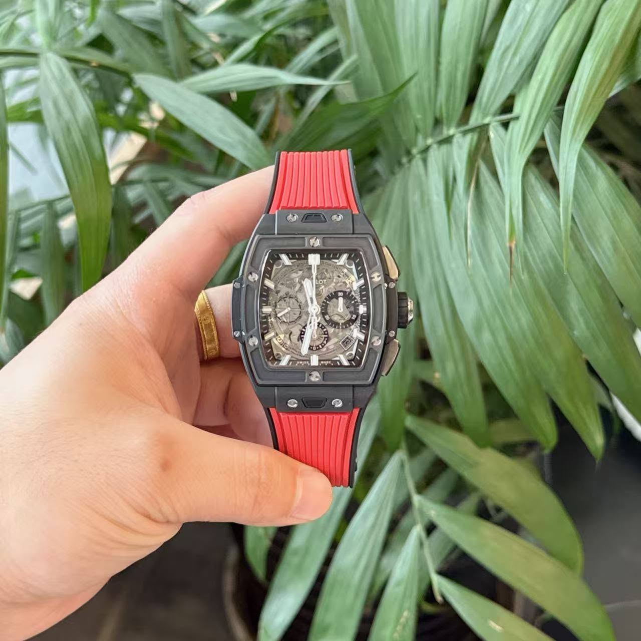 May be an image of wrist watch and text