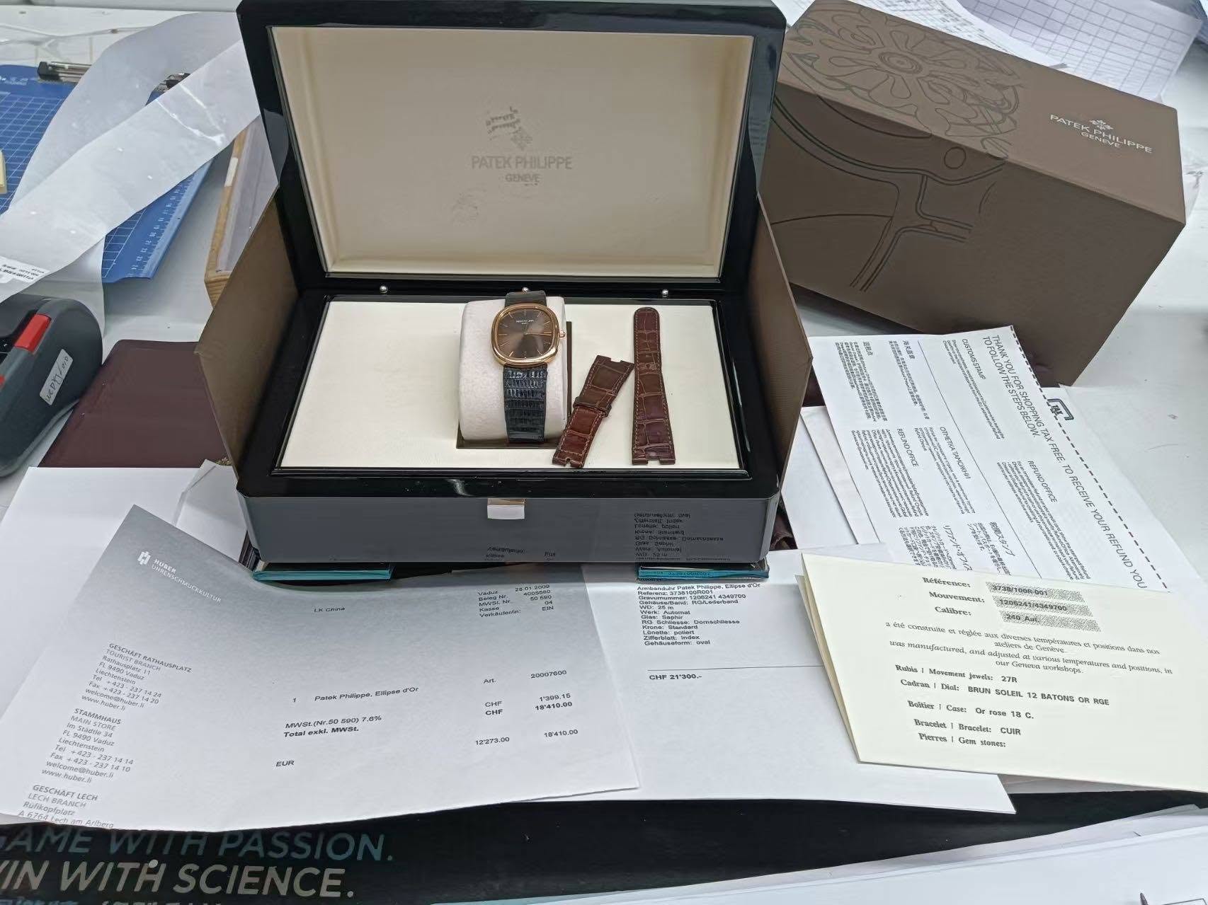May be an image of wrist watch, fragrance and text
