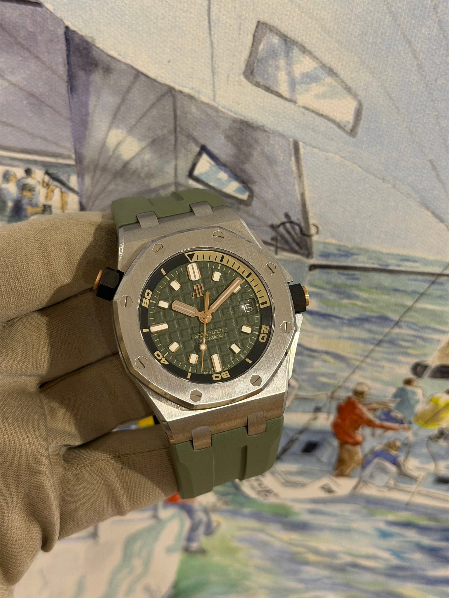 May be an image of wrist watch and text