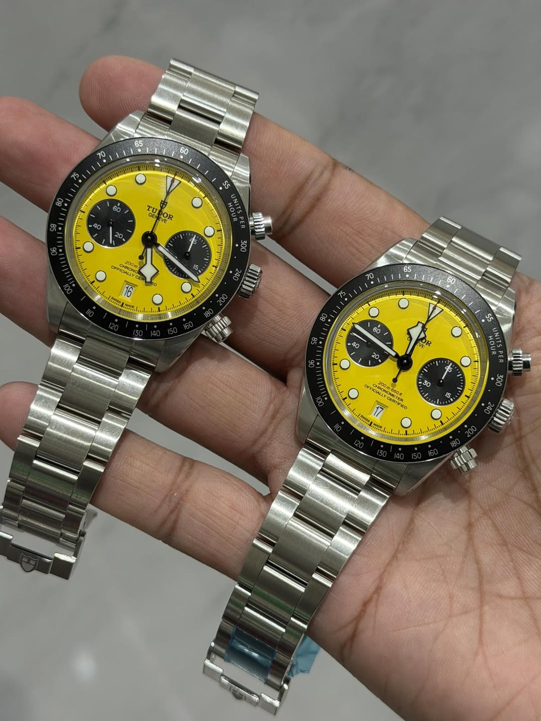 May be an image of wrist watch and text