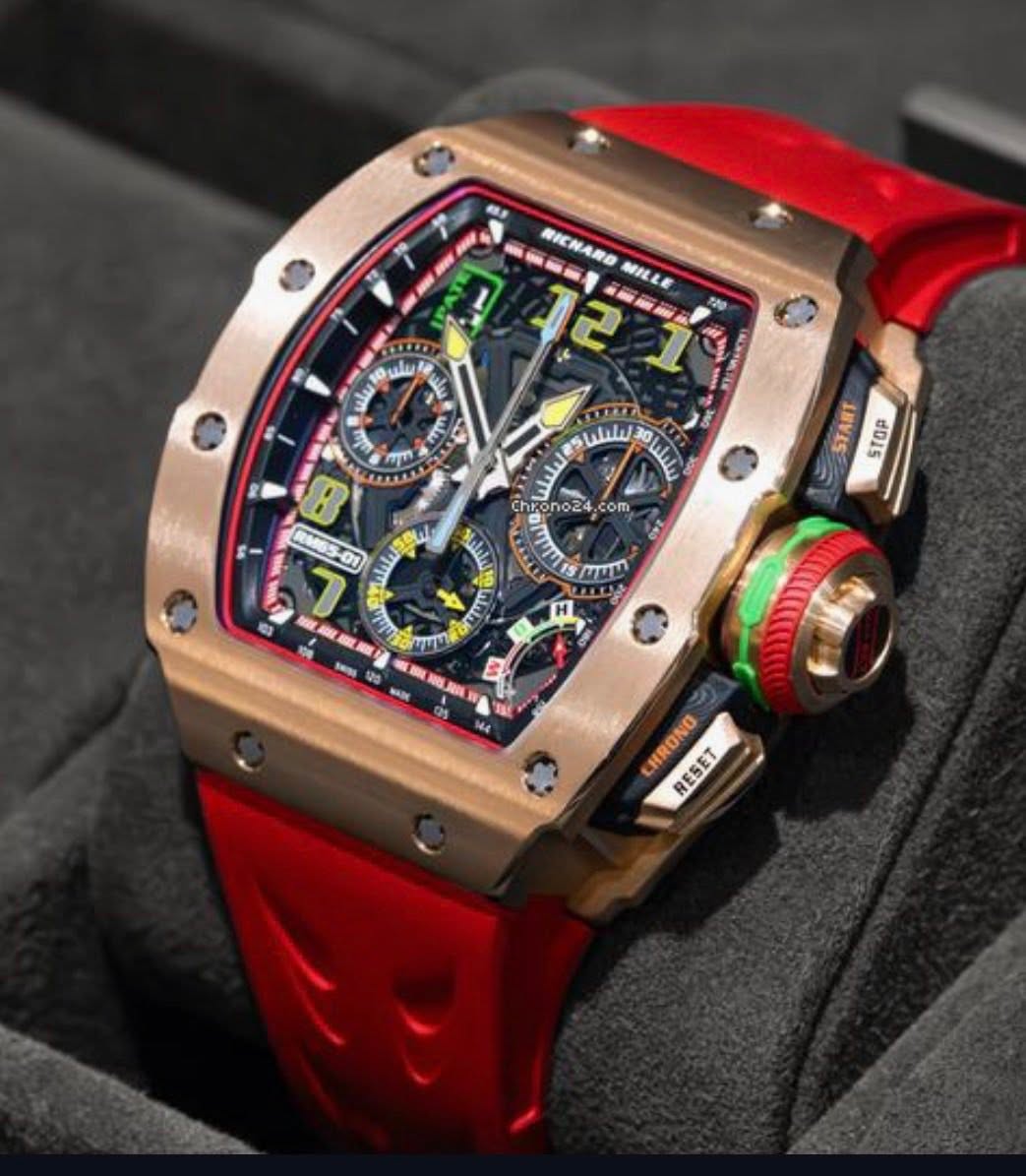 May be an image of wrist watch and text that says '1 RICHARD MILE 2 เ็ย بعلم นั้ Im रण 0 1TT sulily com 01 START STOR G3 ጣት mUM D D6 超 版 - T Μ 遊月 進 IS HRONG RESET'