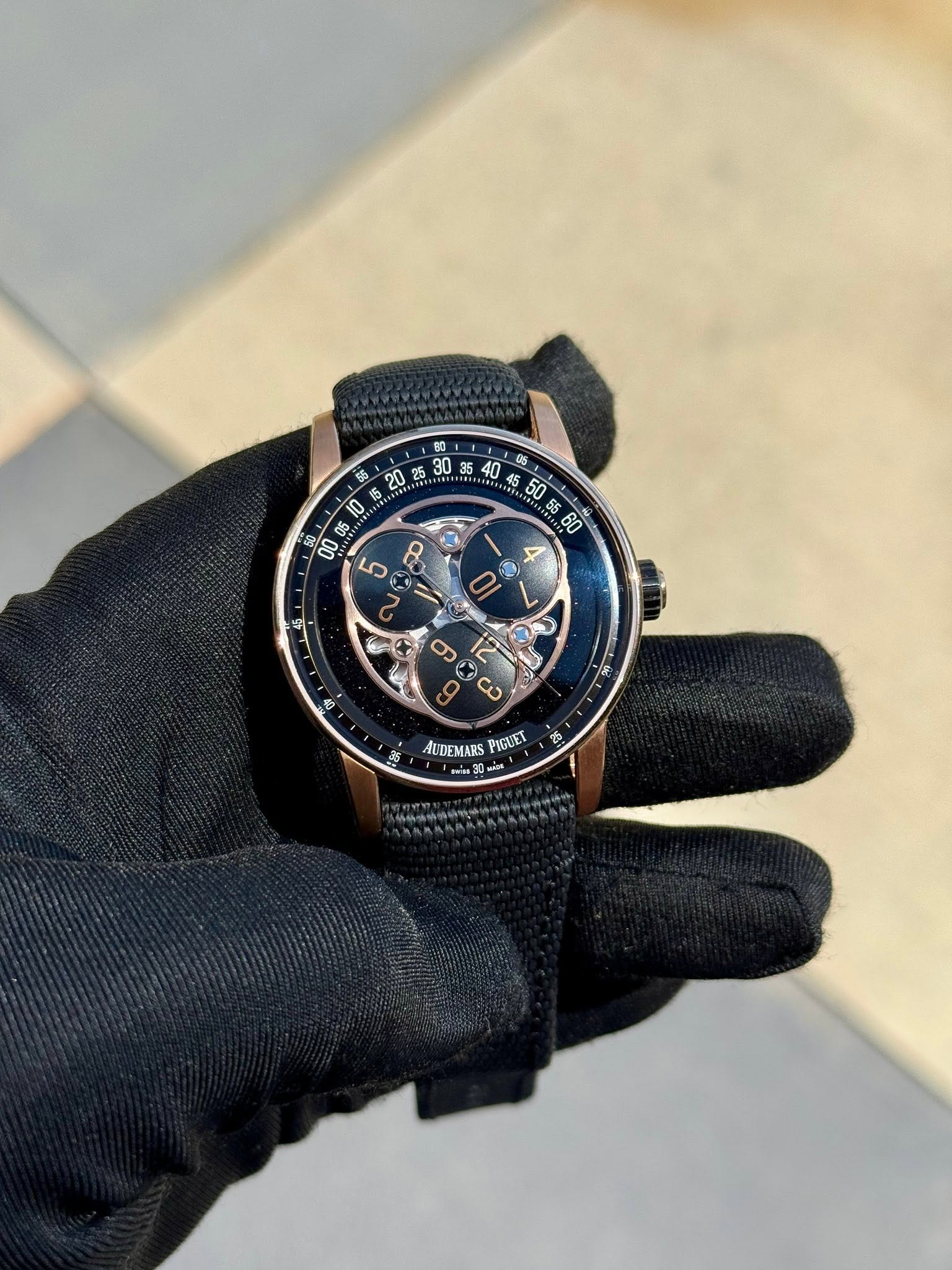 May be an image of wrist watch and text