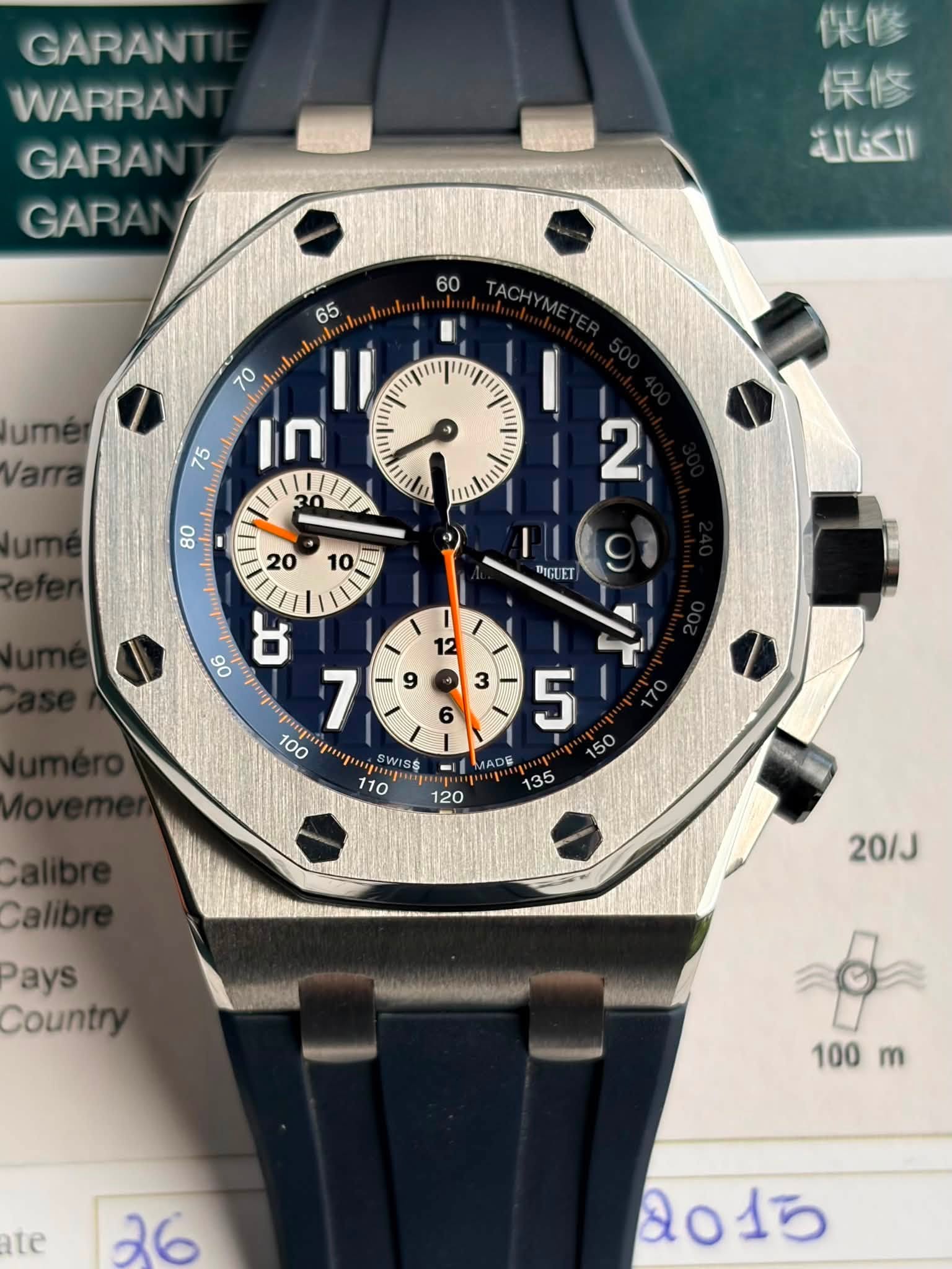 May be an image of wrist watch and text that says 'GARANT WARRAN GARAN GARA 傑修 保修 الكفالة 60 TAO ACHYME um Varra 65 70 "I n 1/ 30 75 80 mli 2 20 10 DIGUET LET 12 9 ဝပ် ៦ I .ON…