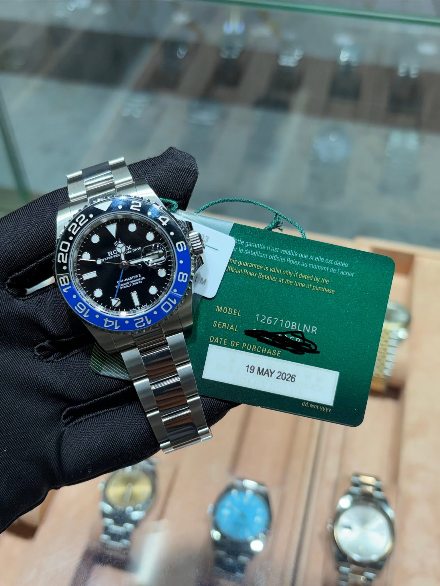 May be an image of wrist watch and text that says '2 4 RO O ФATb 6 III PASTERS AATERS tte gerantie détarilant est valablo ุเอ elle Rs parantee officiel Rolex OT6cKa Rolex Retailar…
