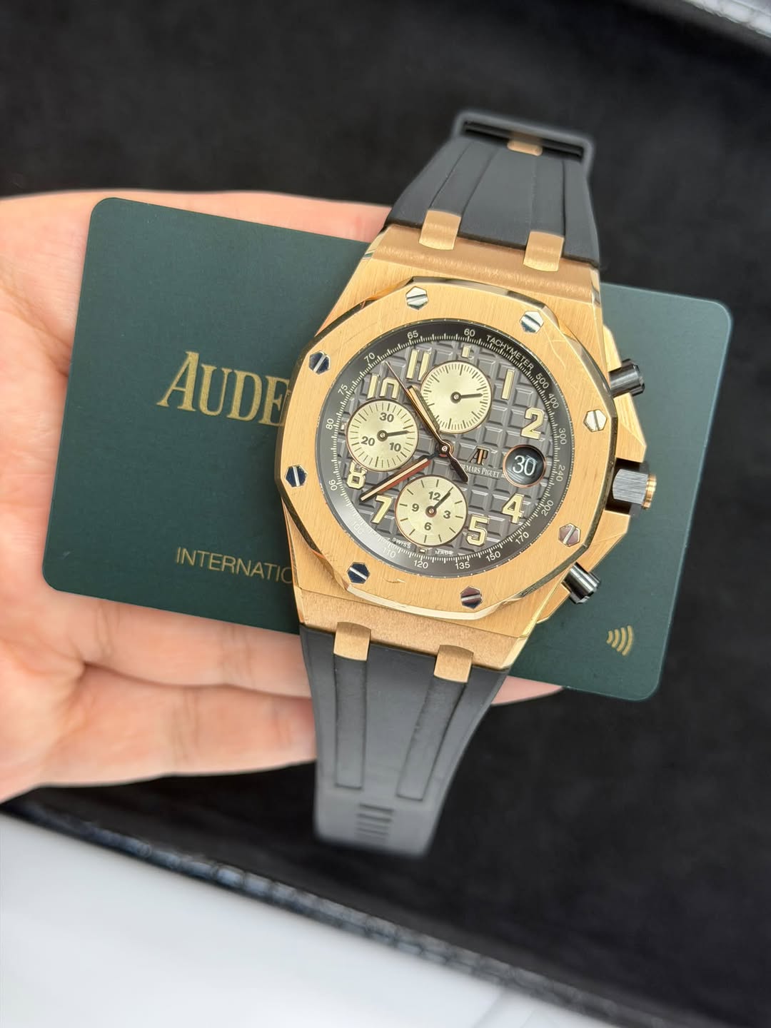May be an image of wrist watch and text