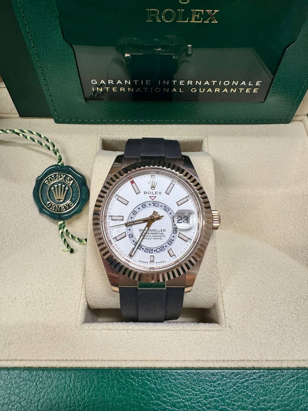 May be an image of wrist watch and text