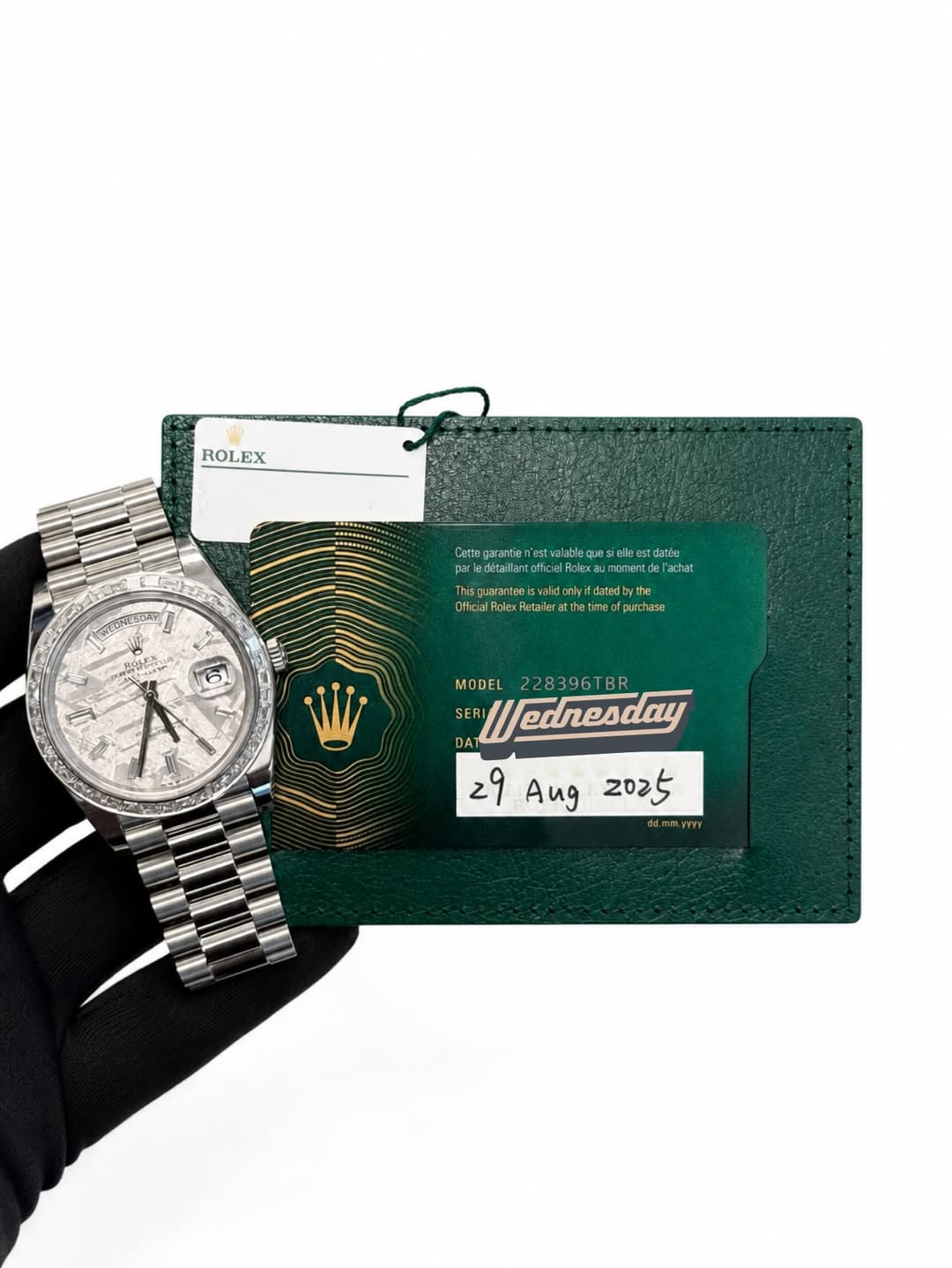 May be an image of wrist watch and text